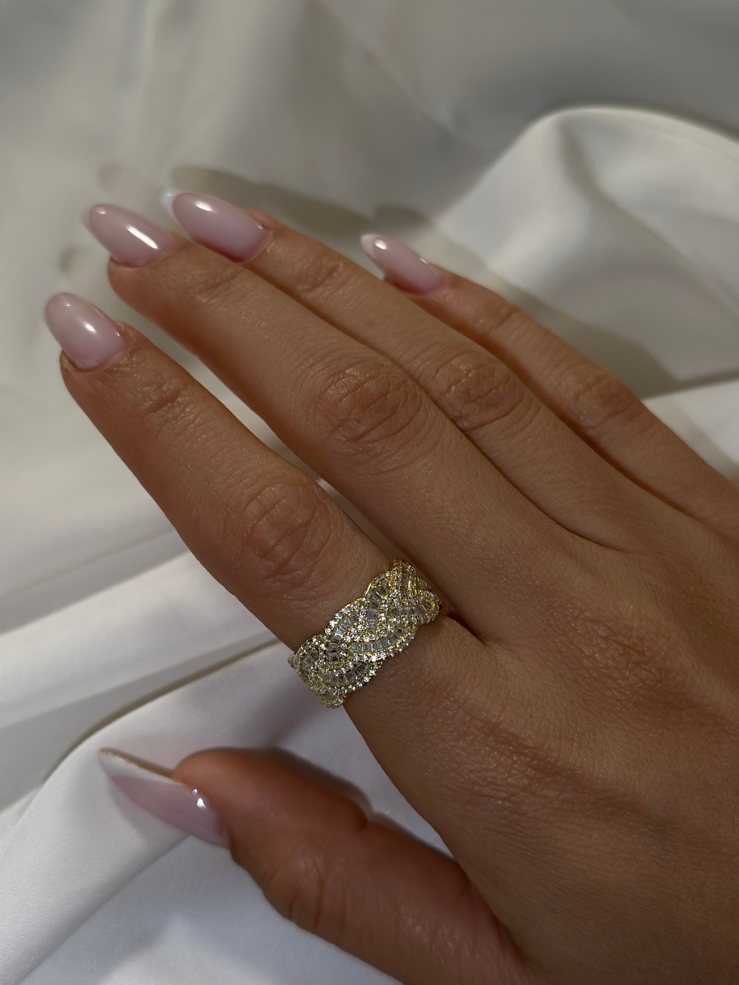 Full Weave Iced Out Ring