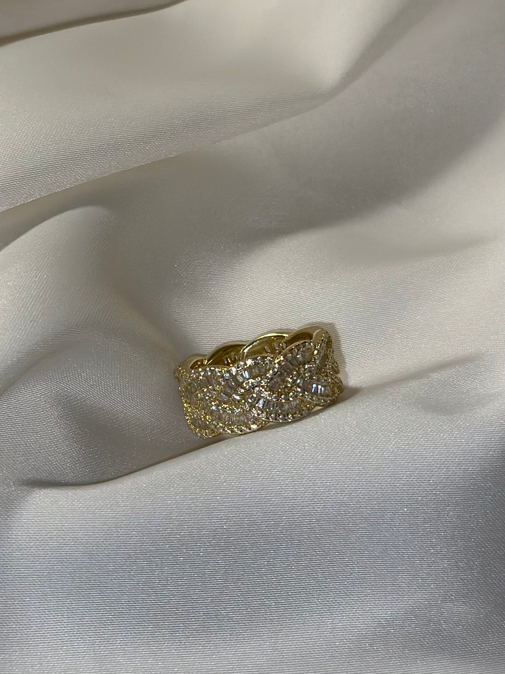Full Weave Iced Out Ring
