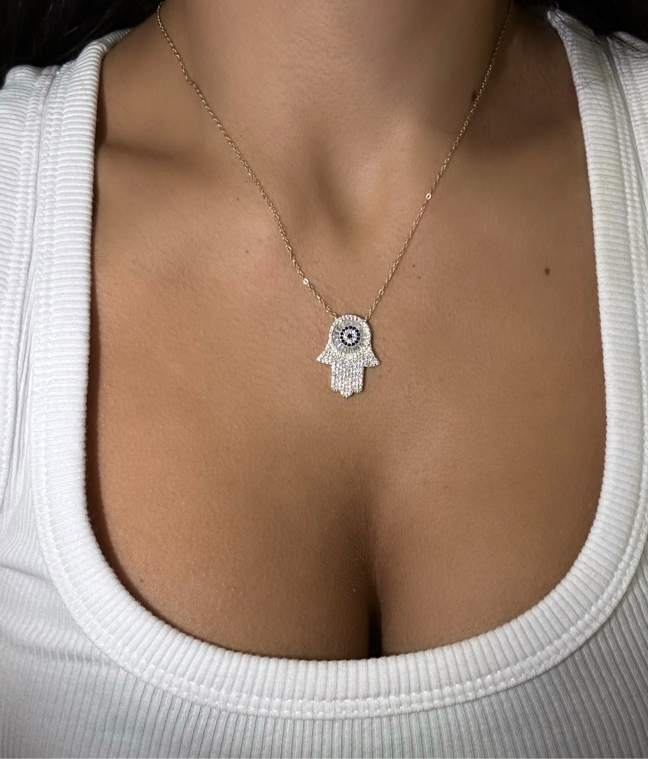 Evil Eye & Hamsa Necklace