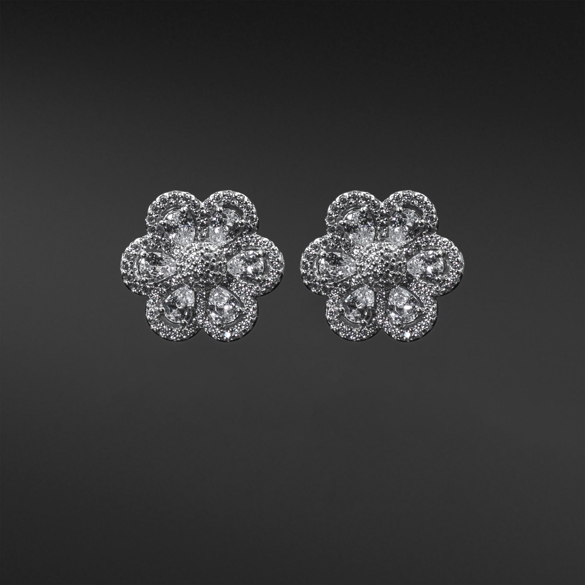 Flower Cluster Earrings