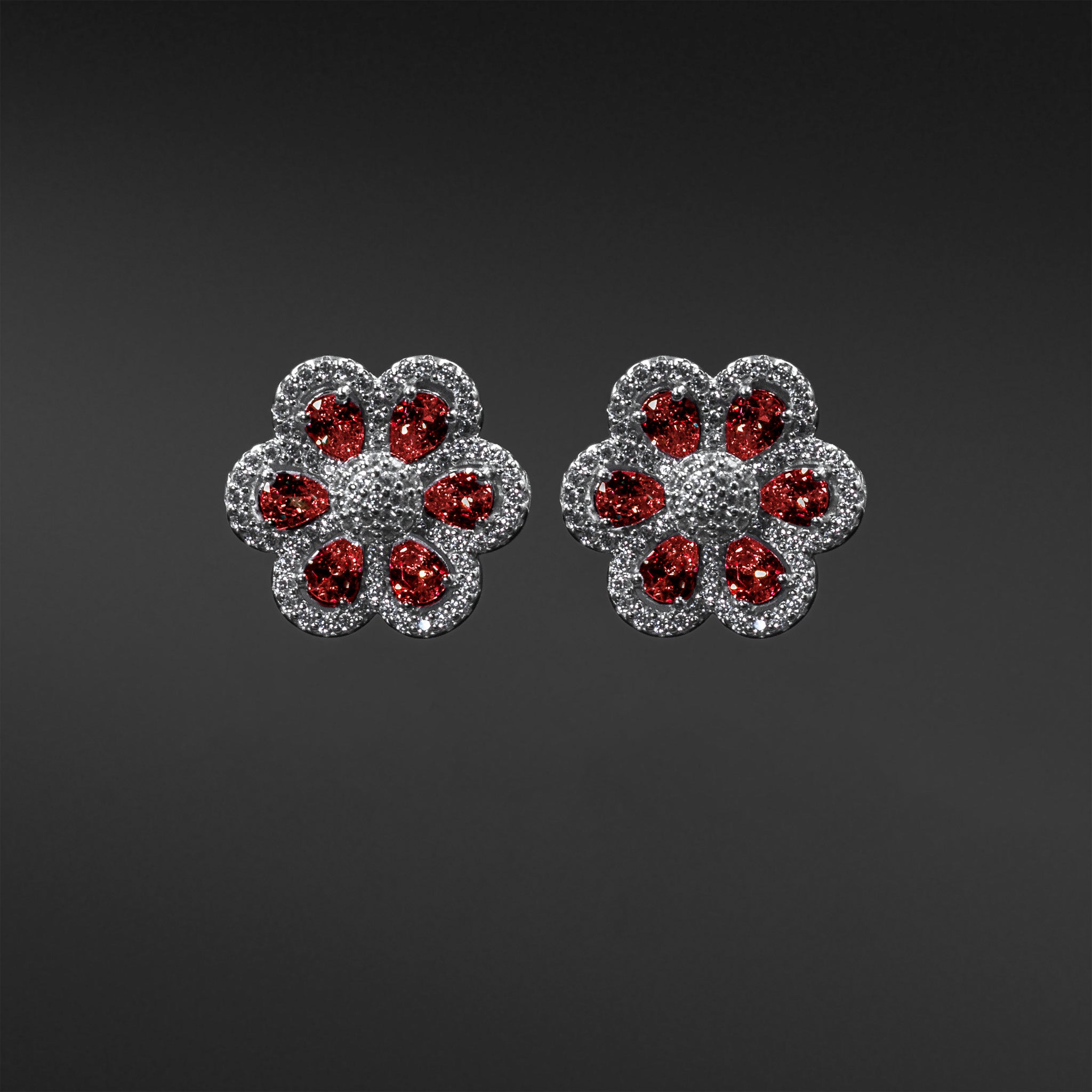 Flower Cluster Earrings