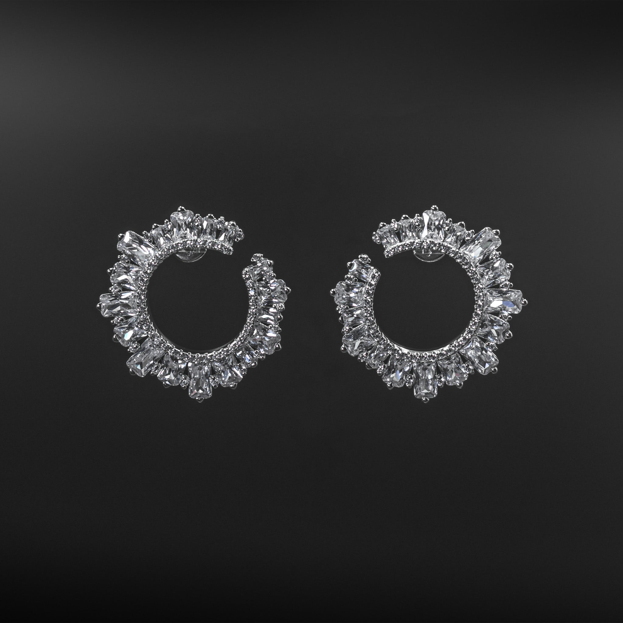 Vintage Inspired Swirl Earrings