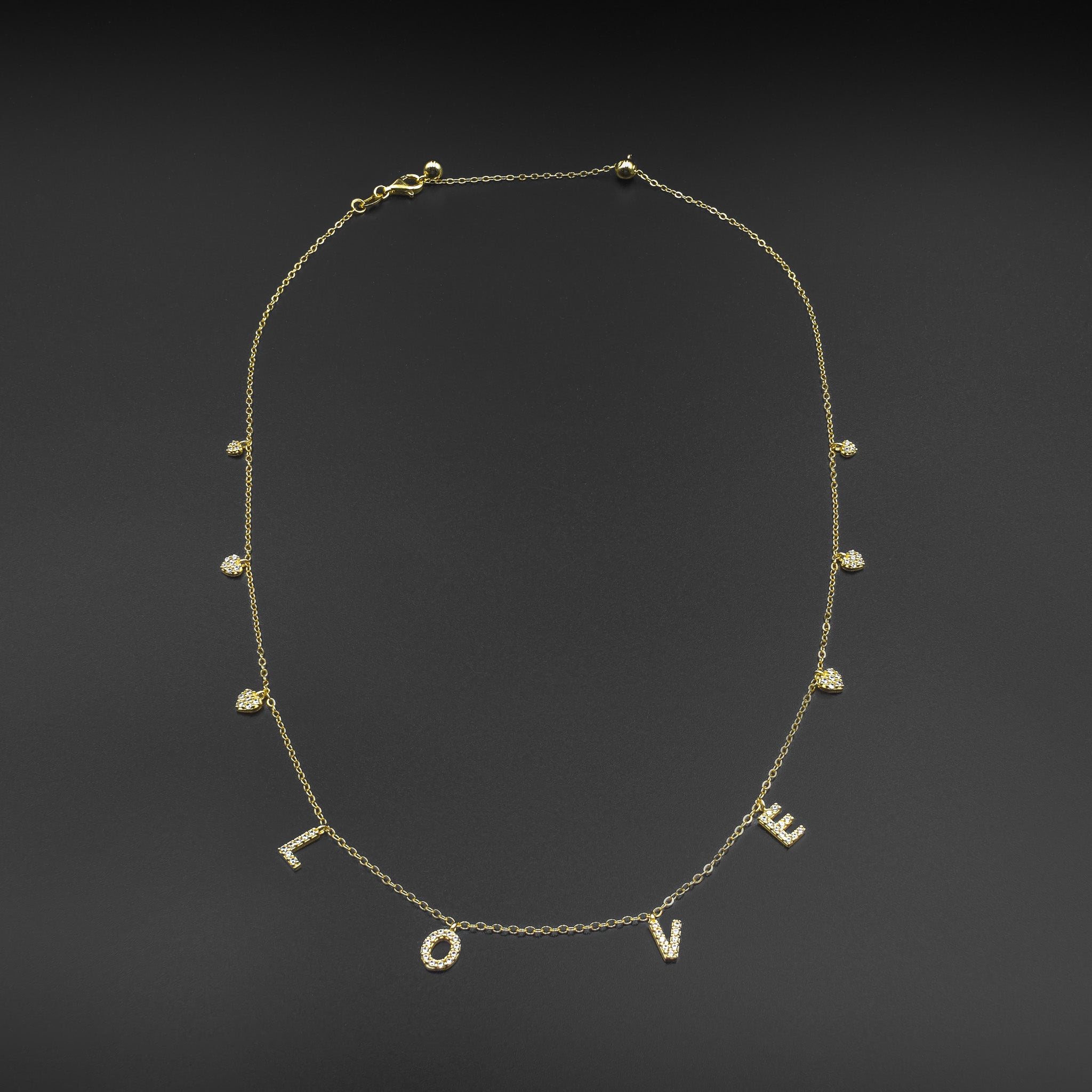 "LOVE" Letter Necklace