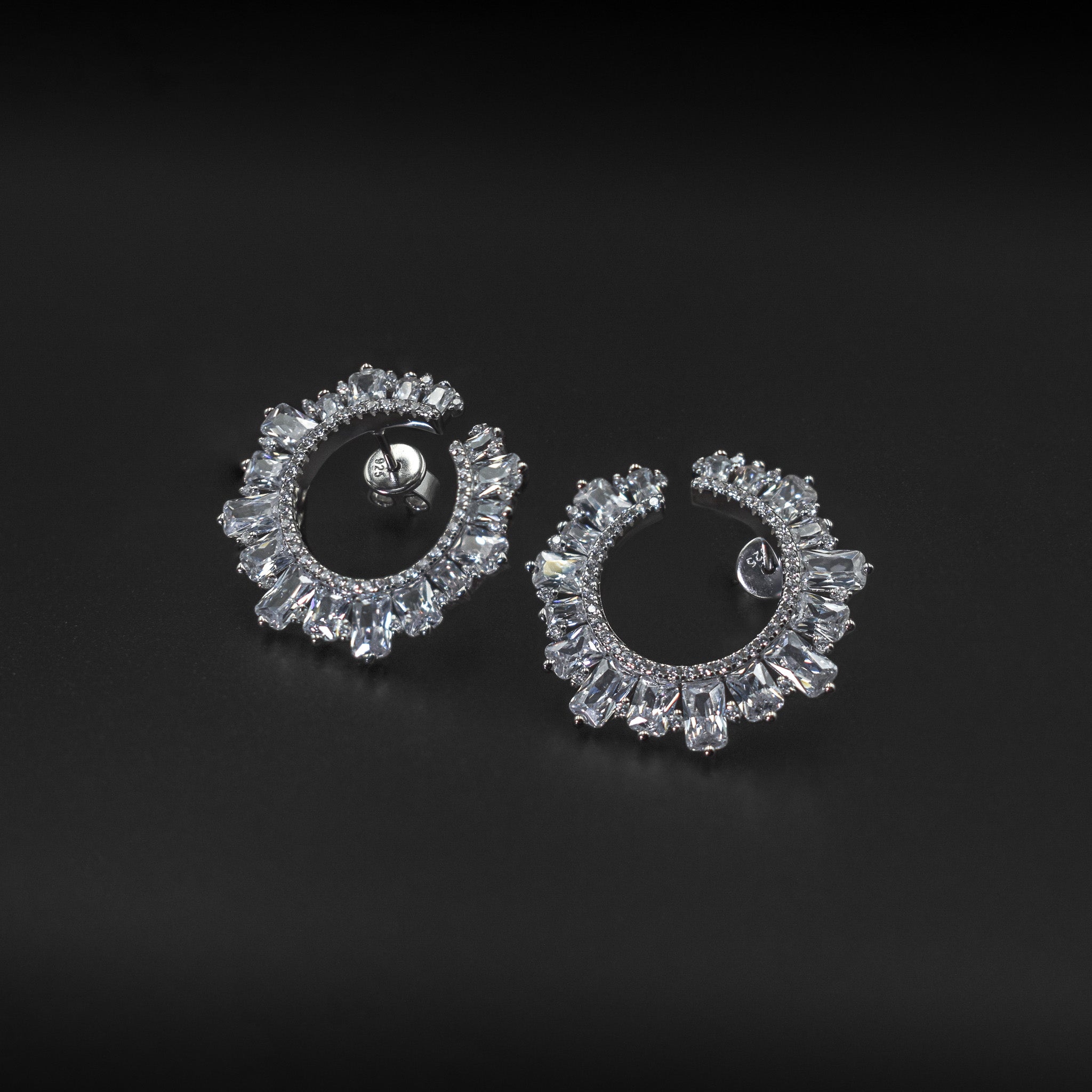 Vintage Inspired Swirl Earrings