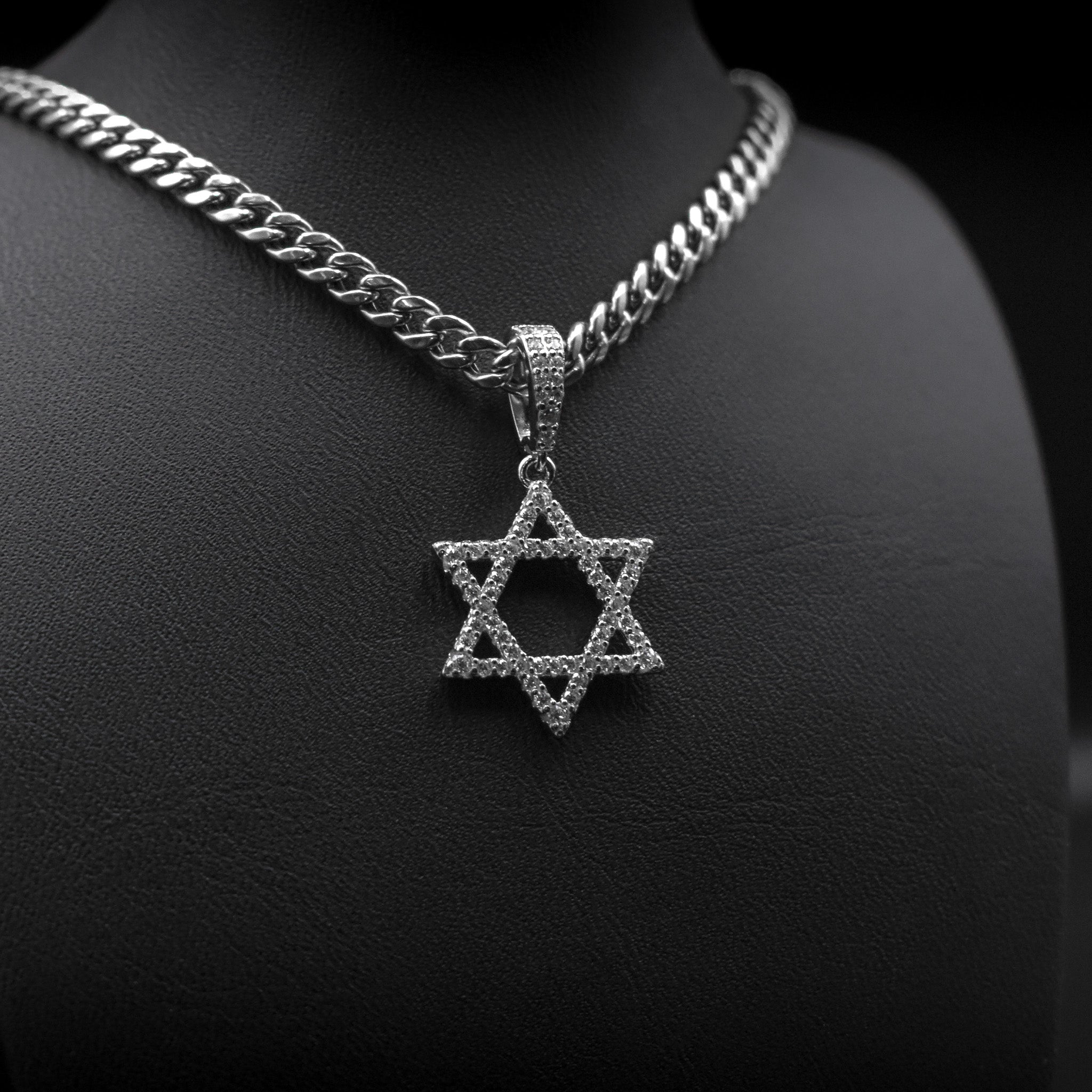 Star of David Pavé Pendant