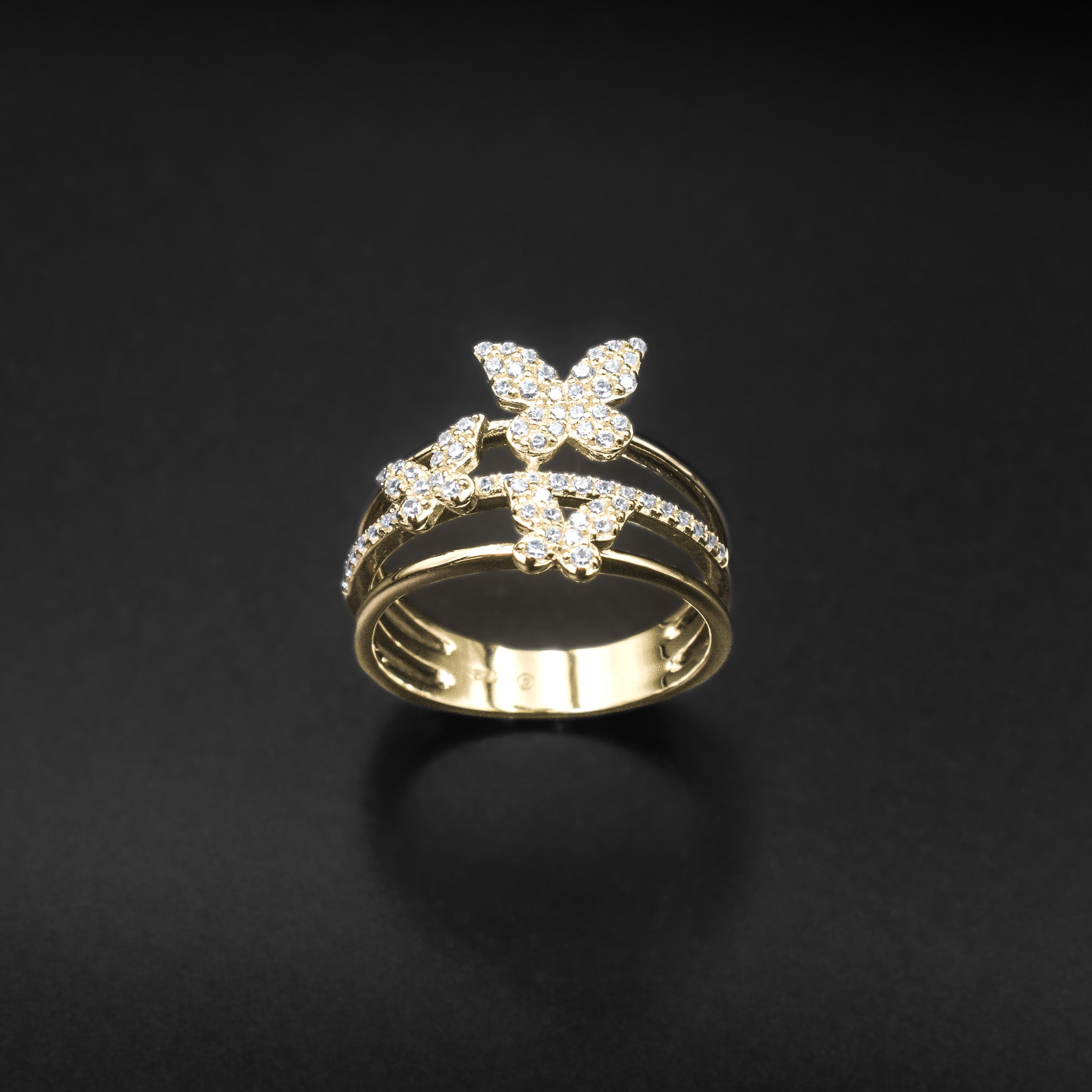 Butterfly Kaleidoscope Ring