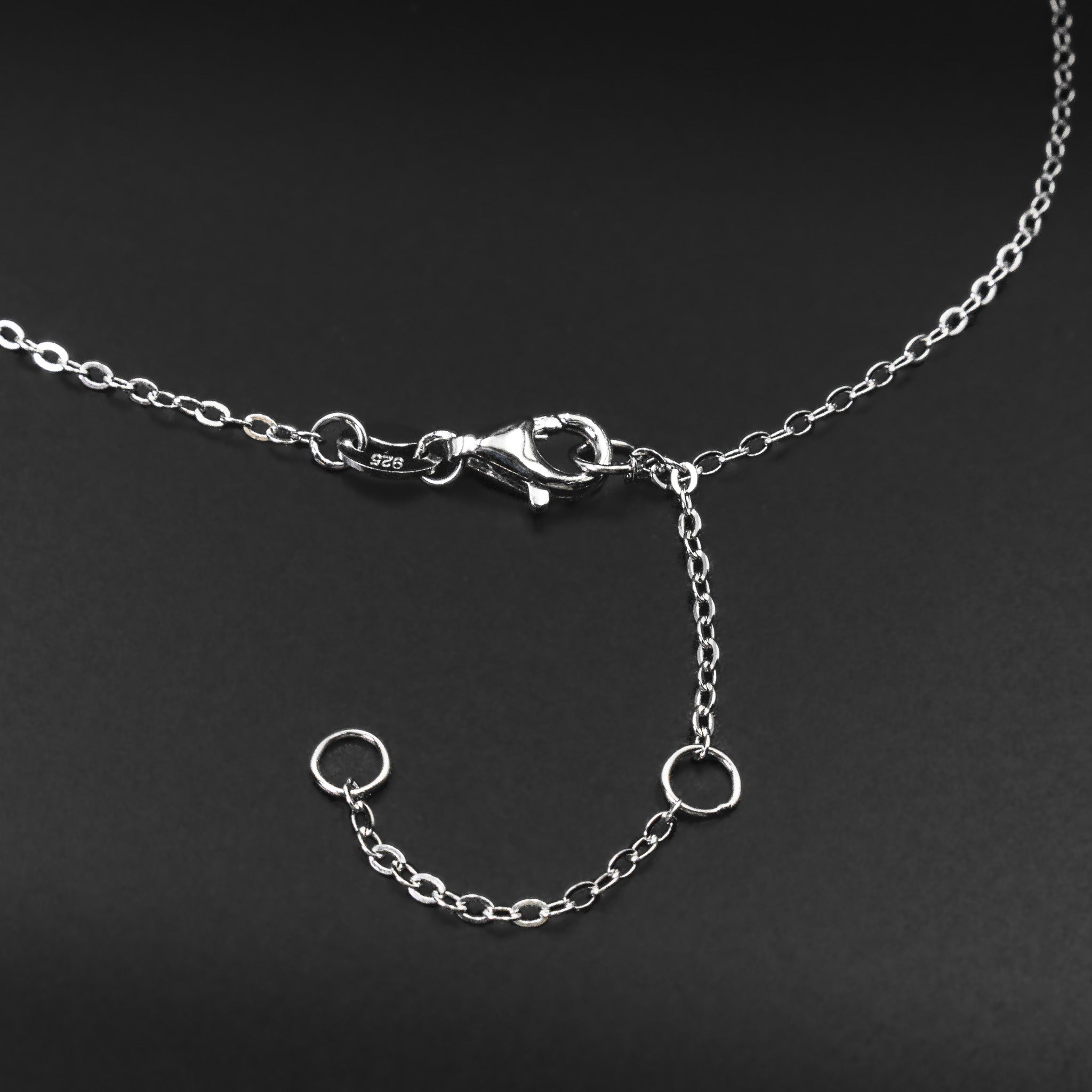 Adjustable Dual Sphere Lariat Necklace