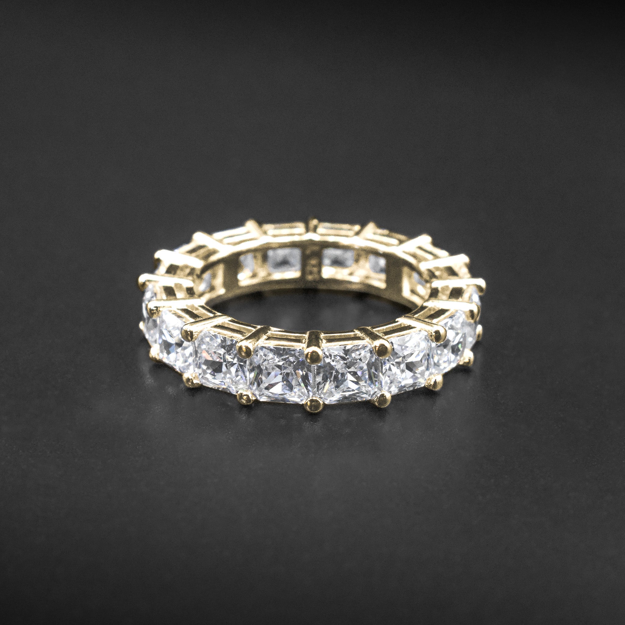 Square Diamond Eternity Ring