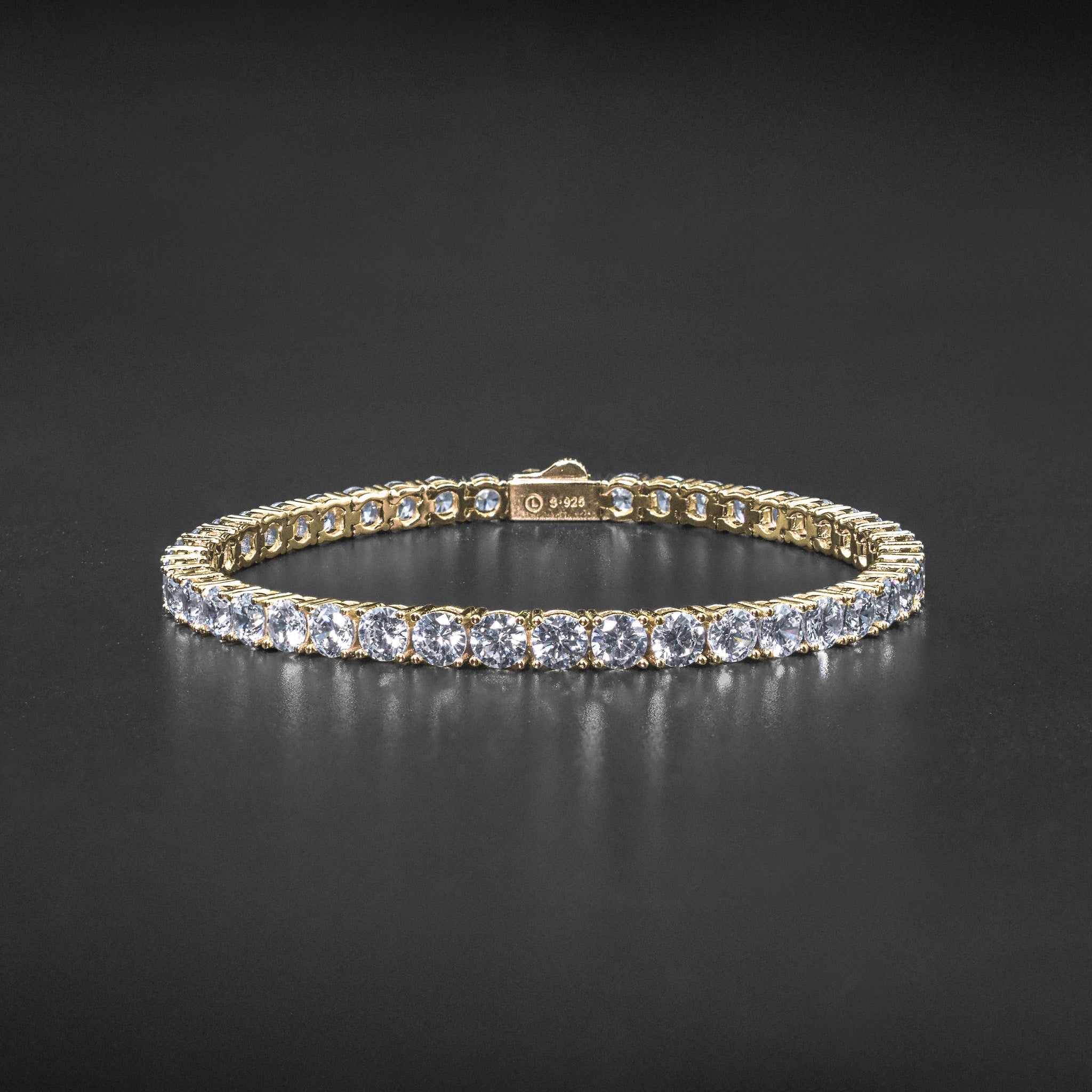 4mm Diamond Tennis Bracelet