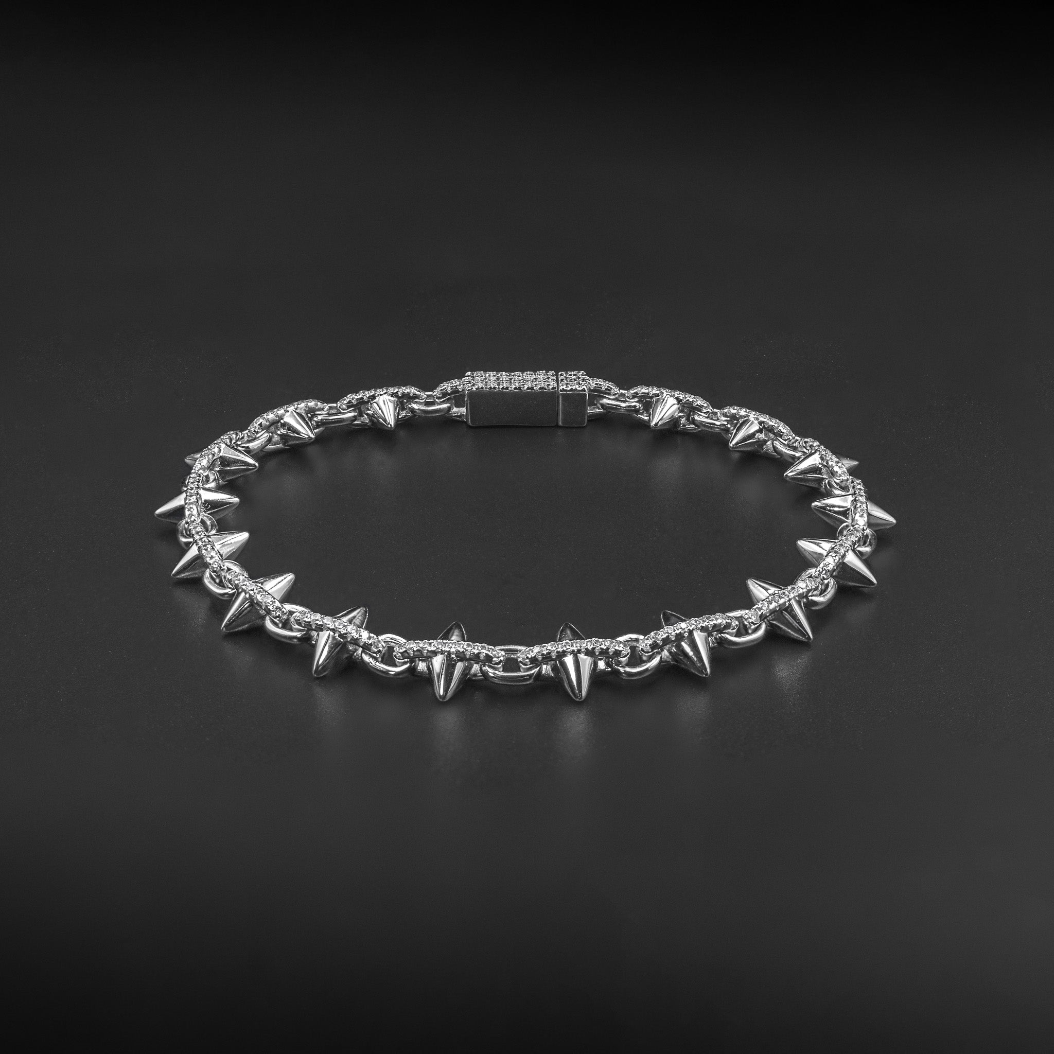 Spiked Diamond Bracelet