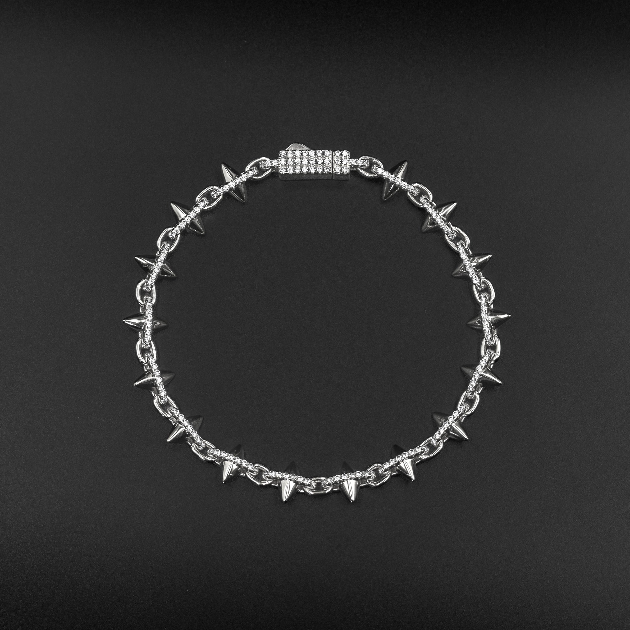 Spiked Diamond Bracelet