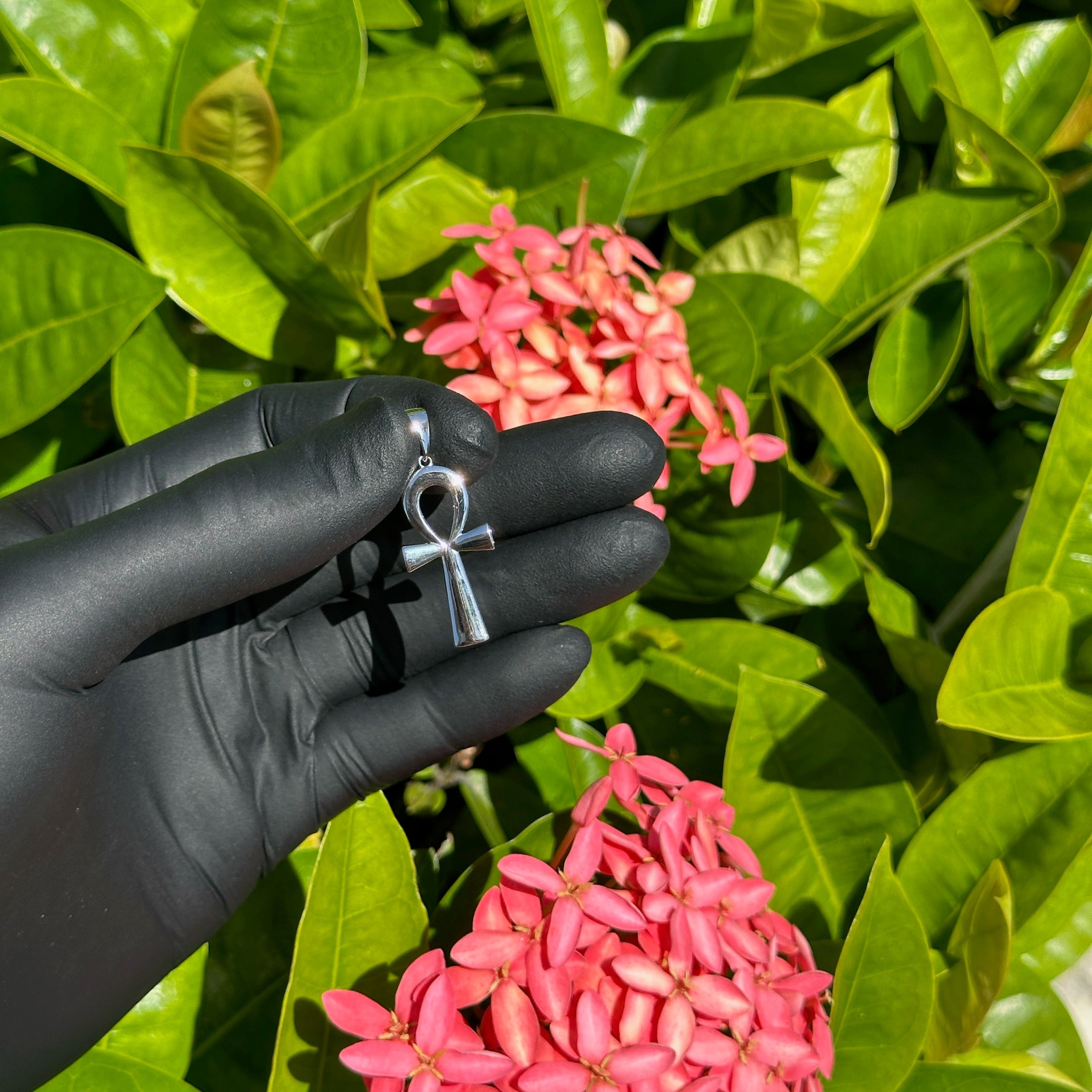 925 Sterling Silver Ankh Pendant – Egyptian Cross of Life Necklace