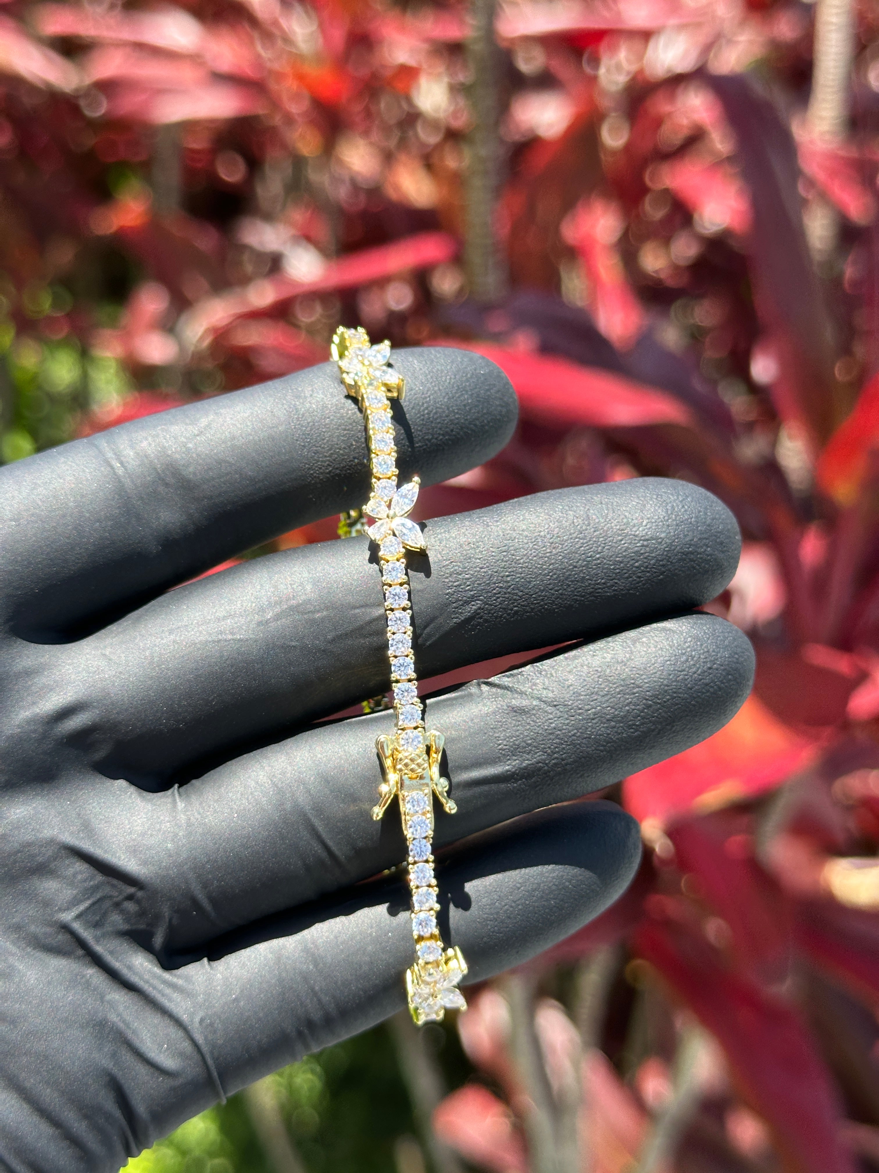 Butterfly Tennis Bracelet