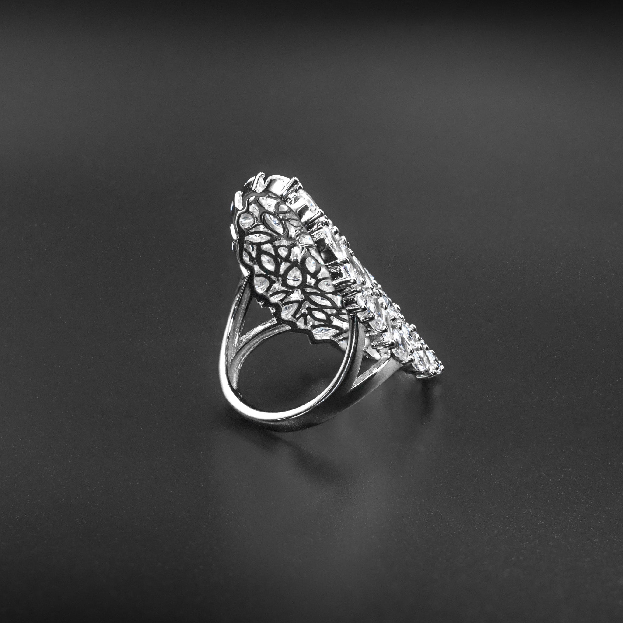 Full Finger Mosaic Ring