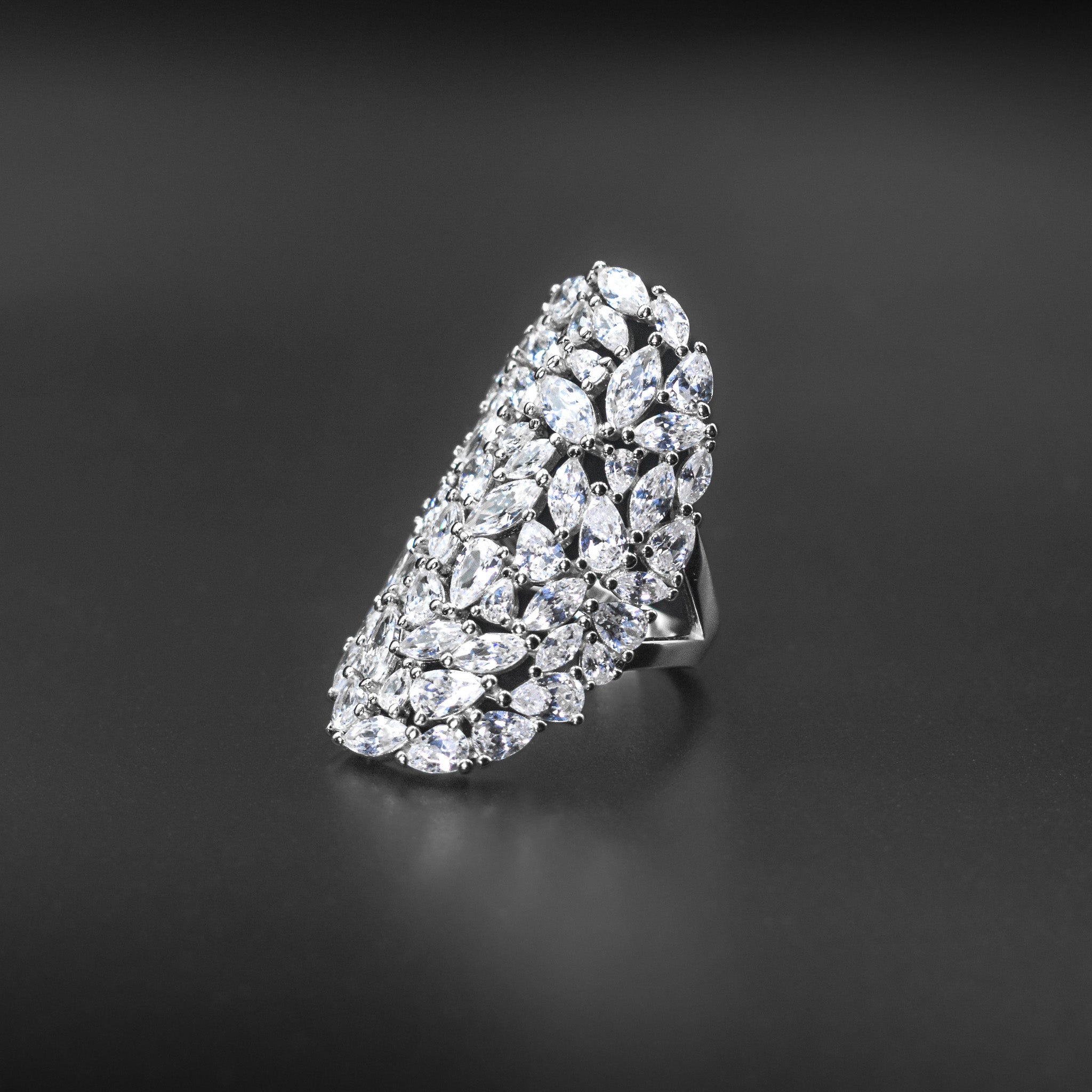 Full Finger Mosaic Ring