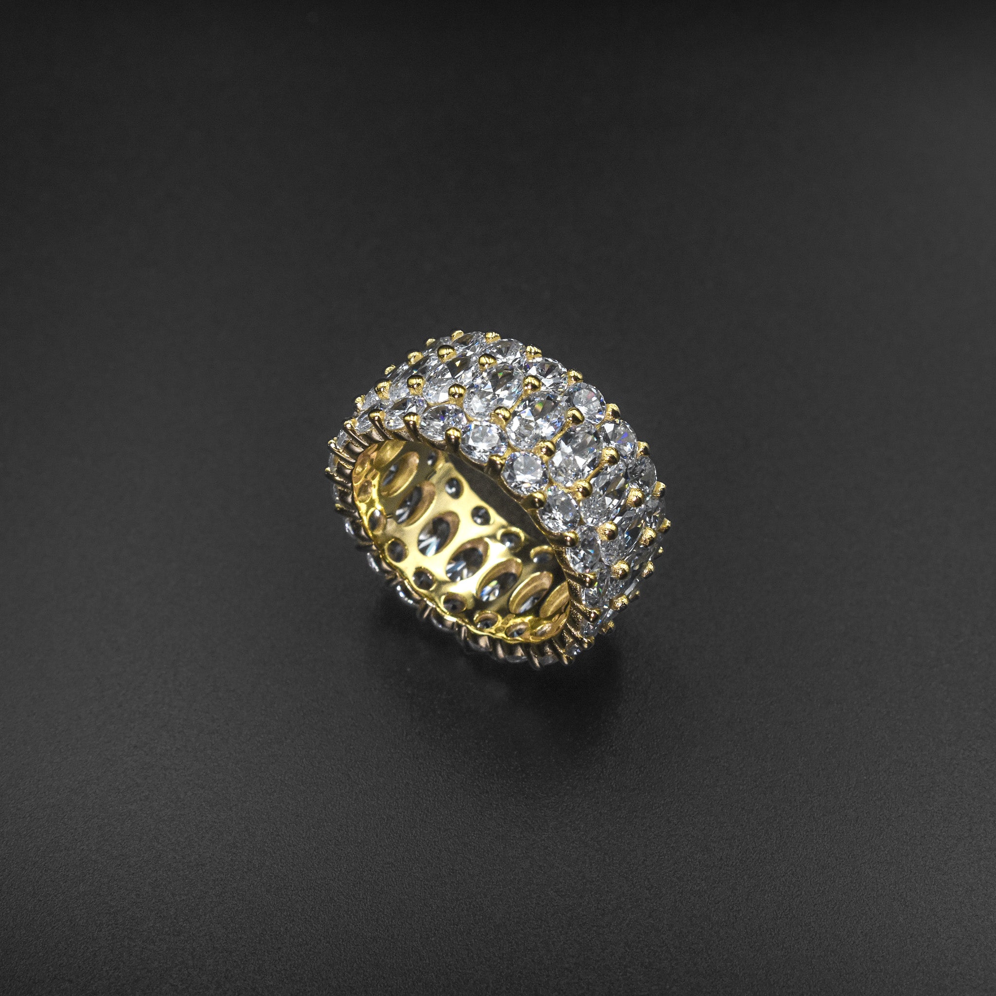 Triple Stacked Eternity Ring