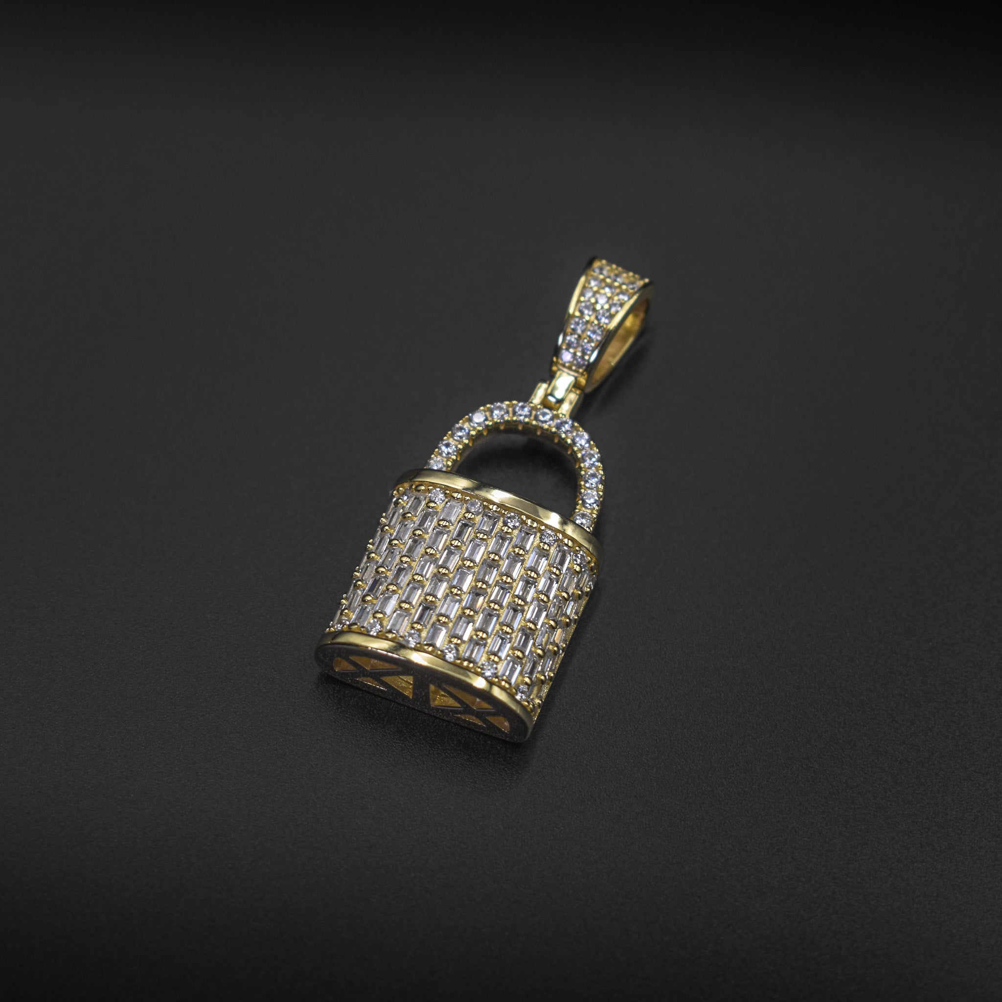 Iced Out Diamond Locket Pendant