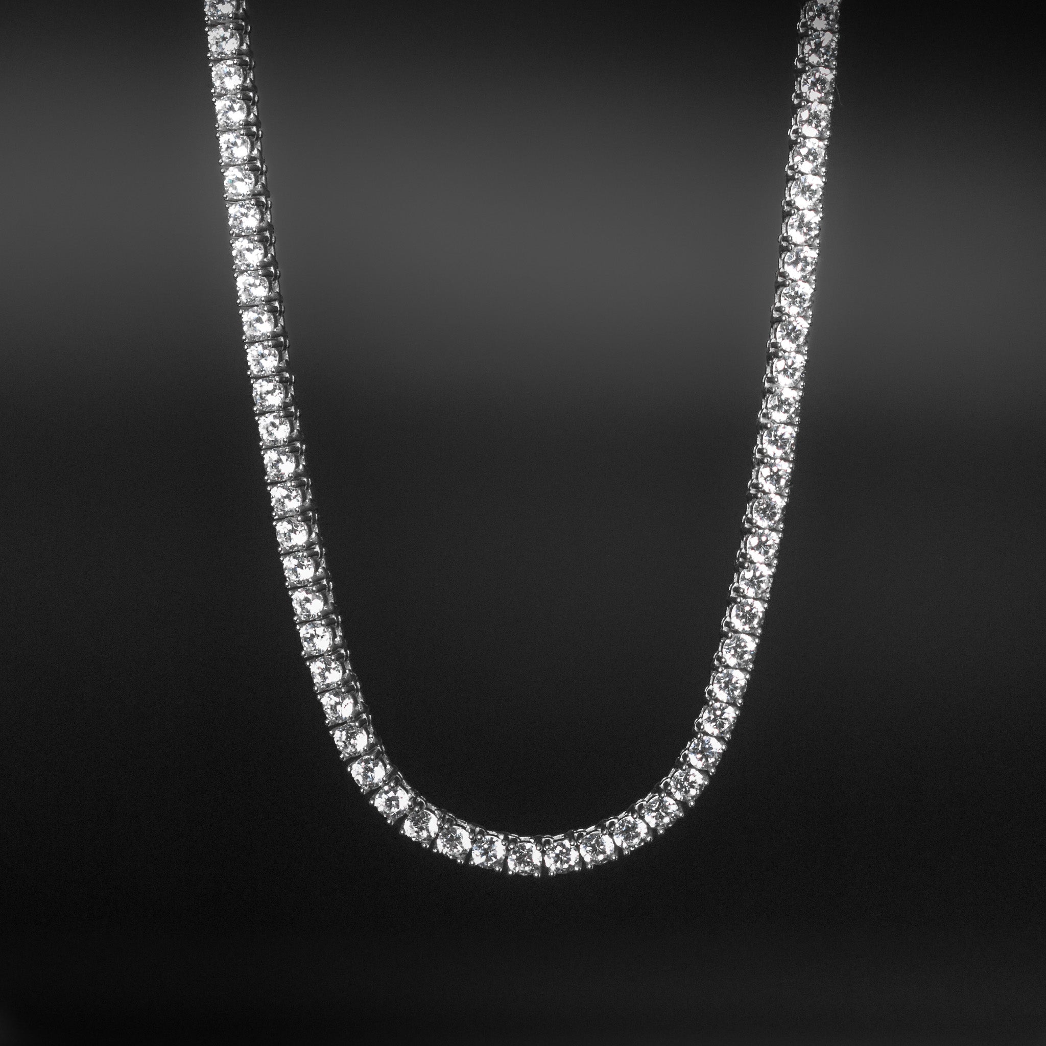 4mm Diamond Tennis Chain