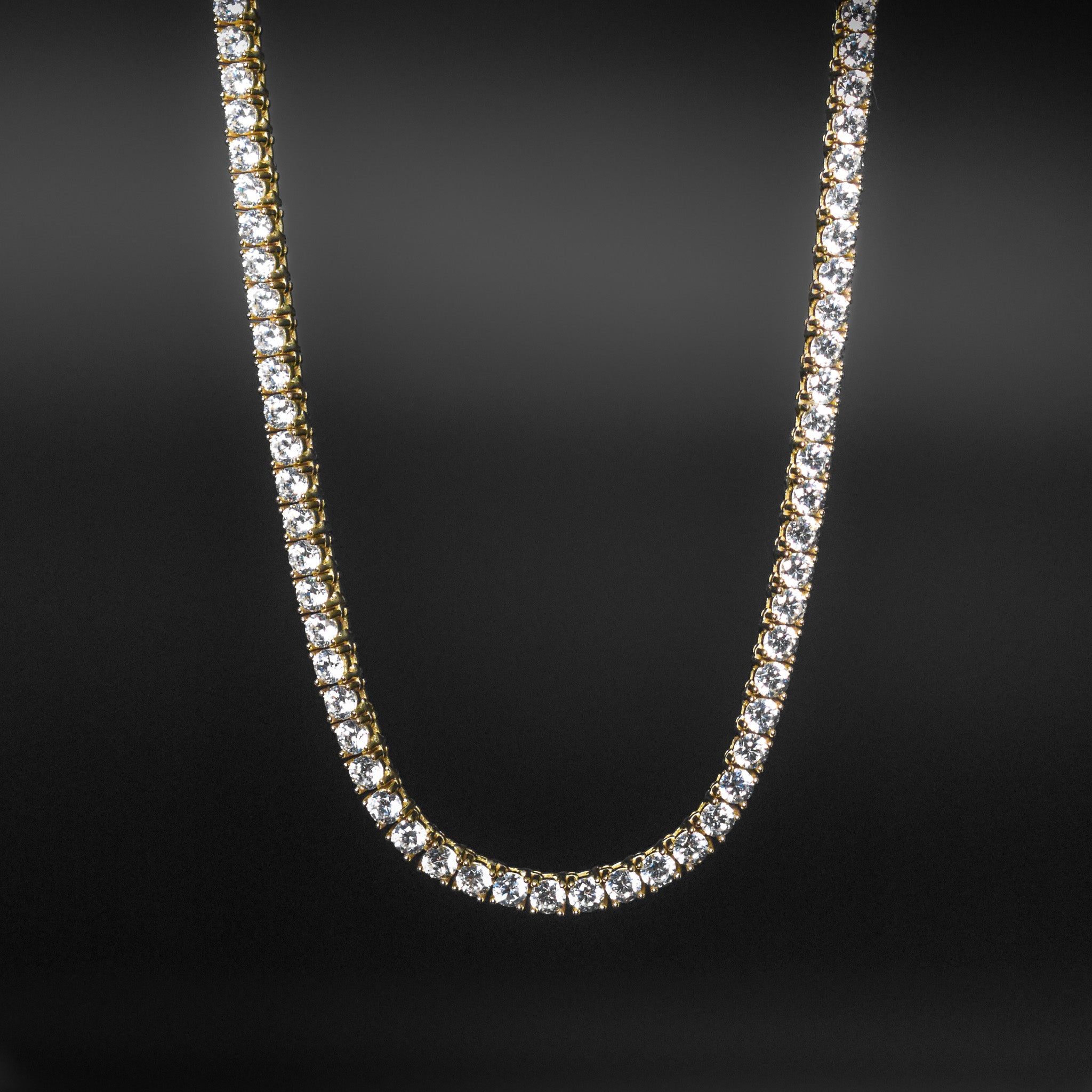 4mm Diamond Tennis Chain