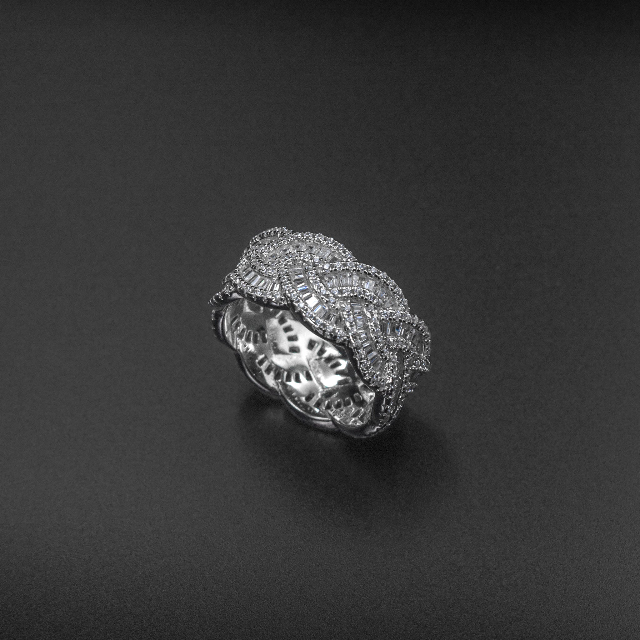 Full Weave Iced Out Ring