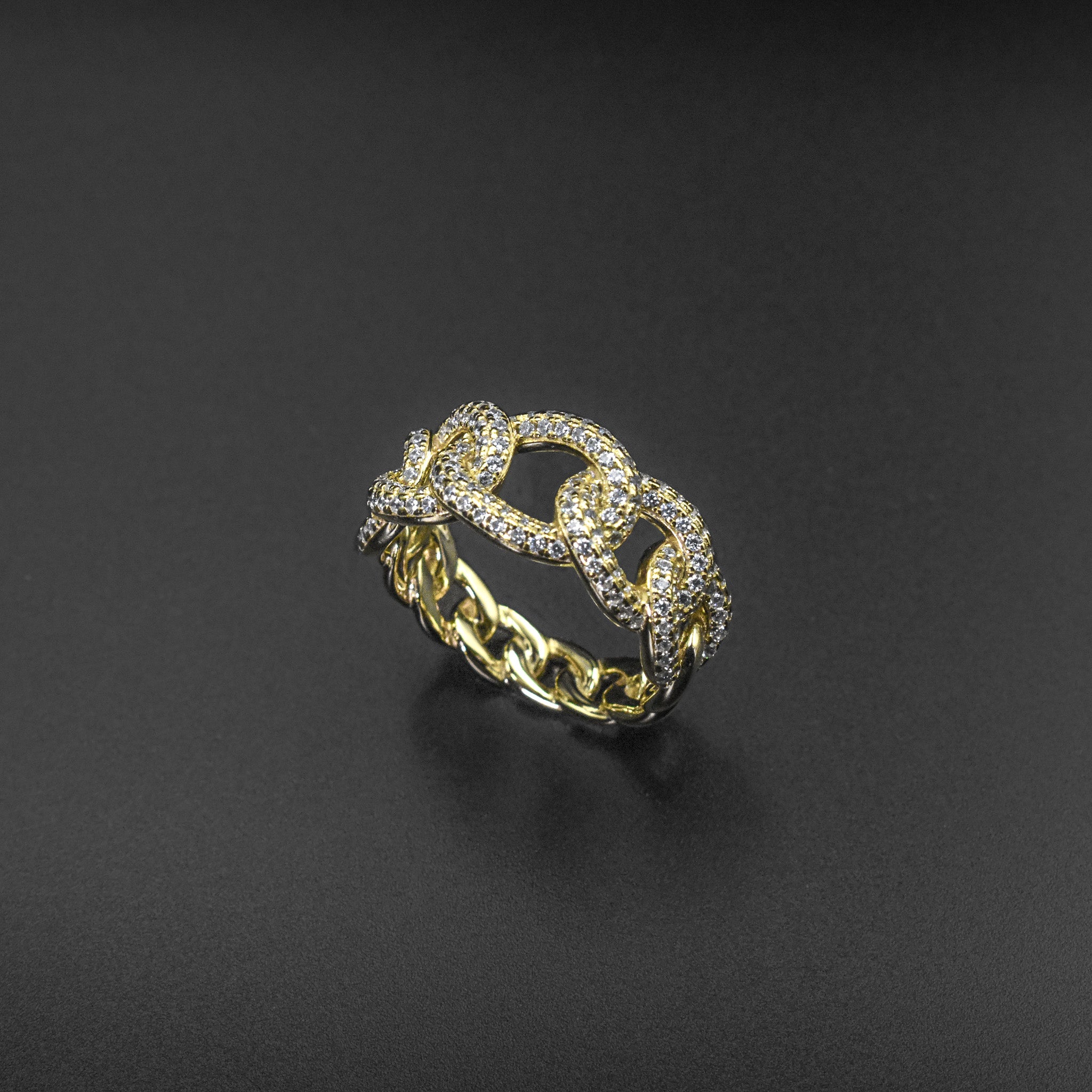 Gradual Cuban Link Ring