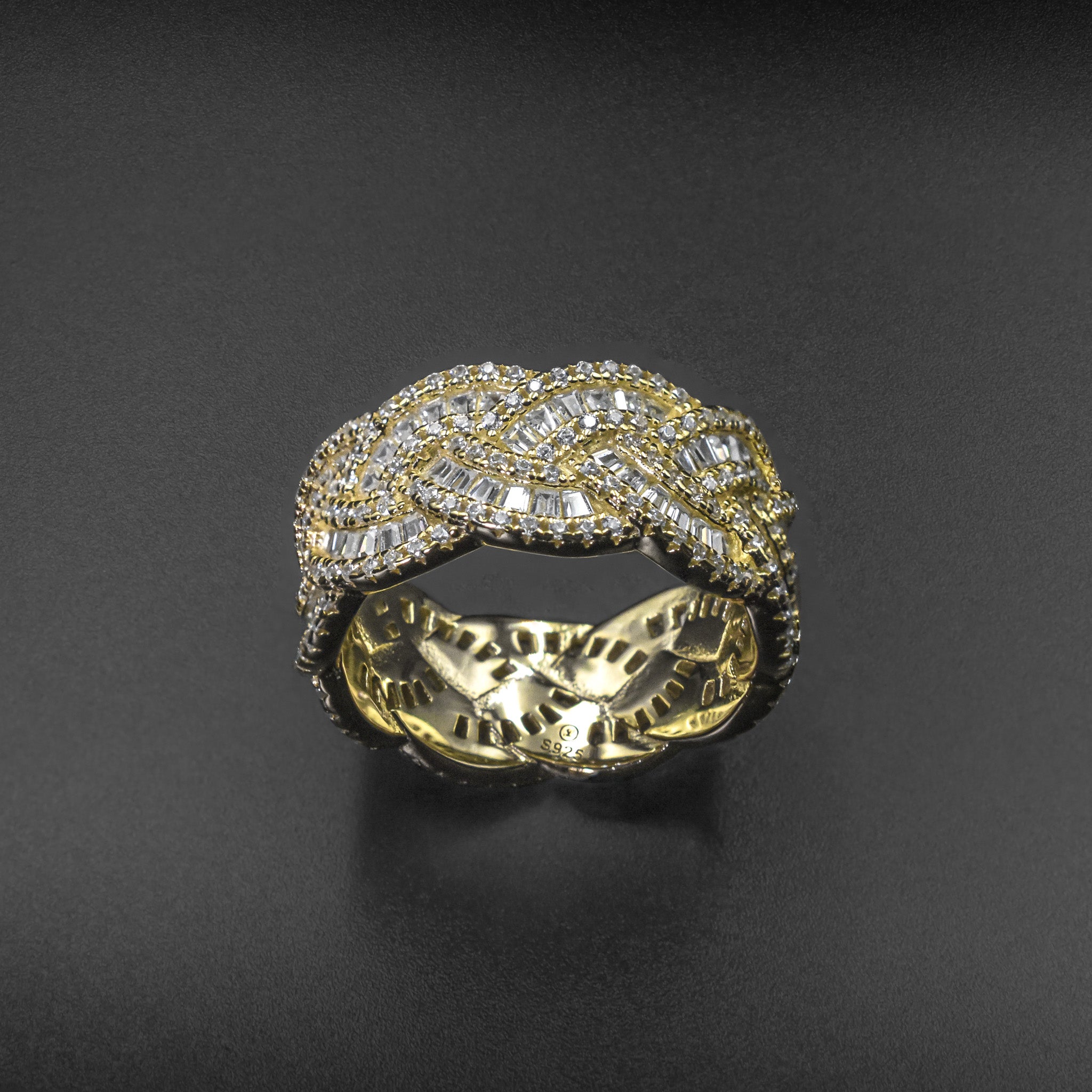 Full Weave Iced Out Ring