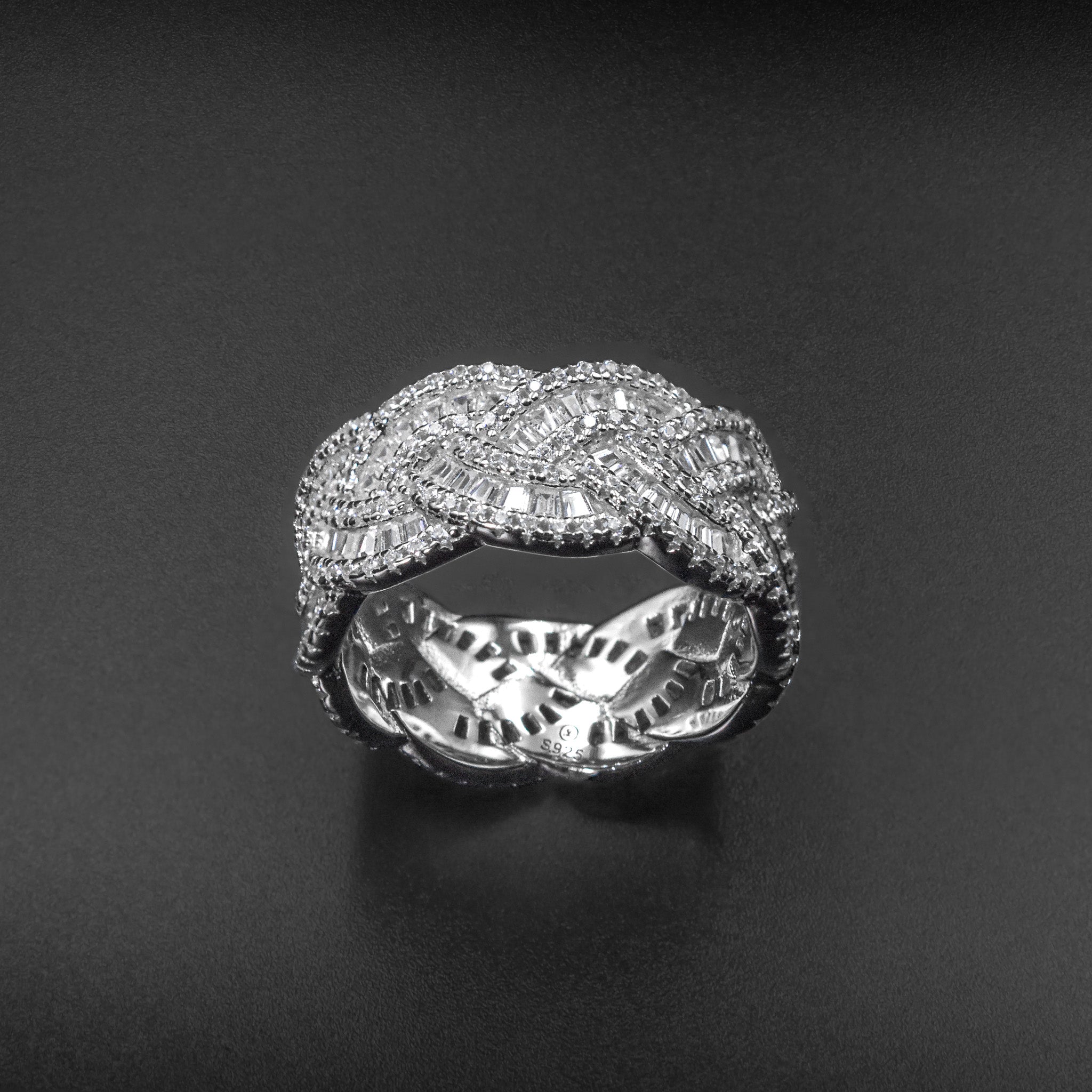 Full Weave Iced Out Ring