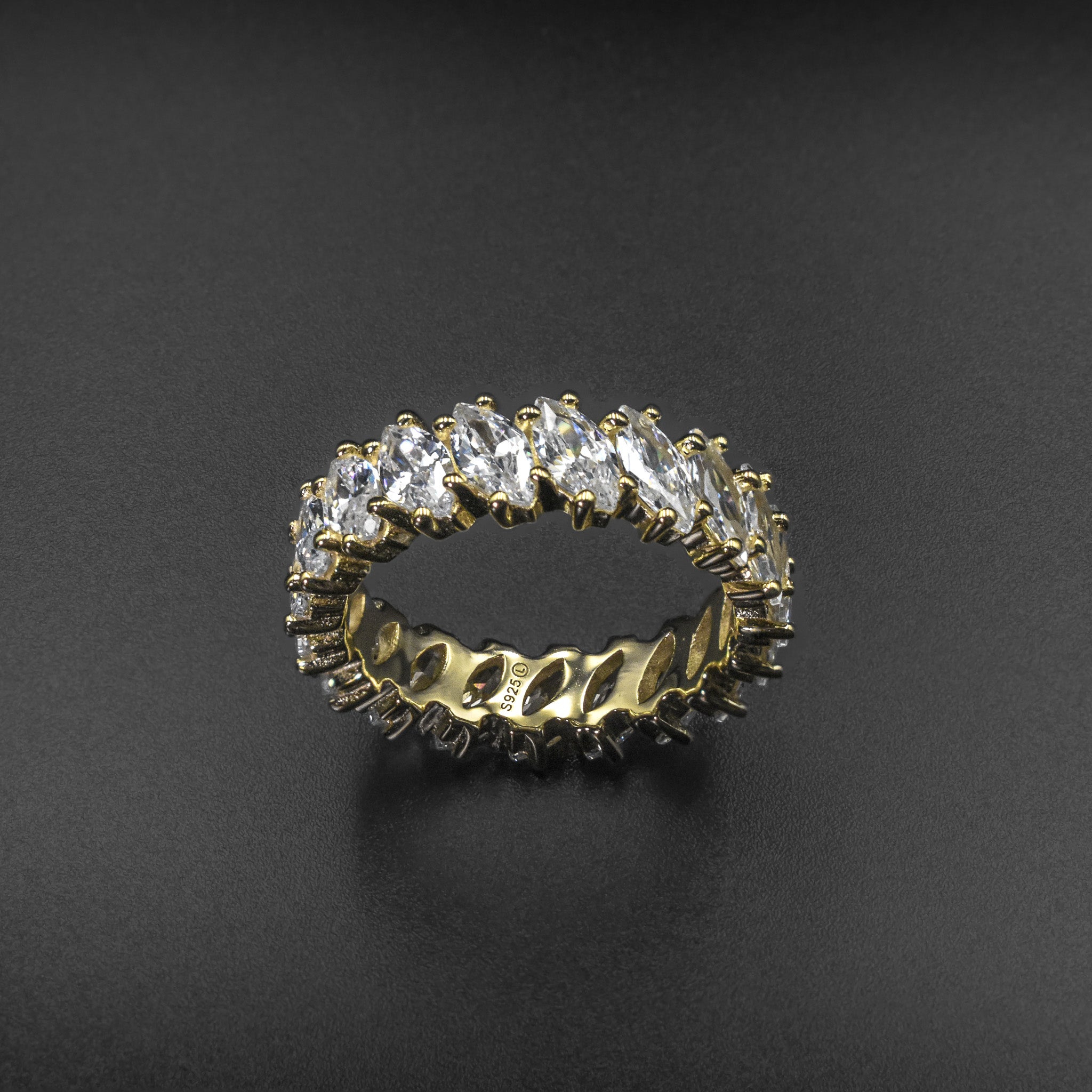 Marquise Cut Eternity Ring