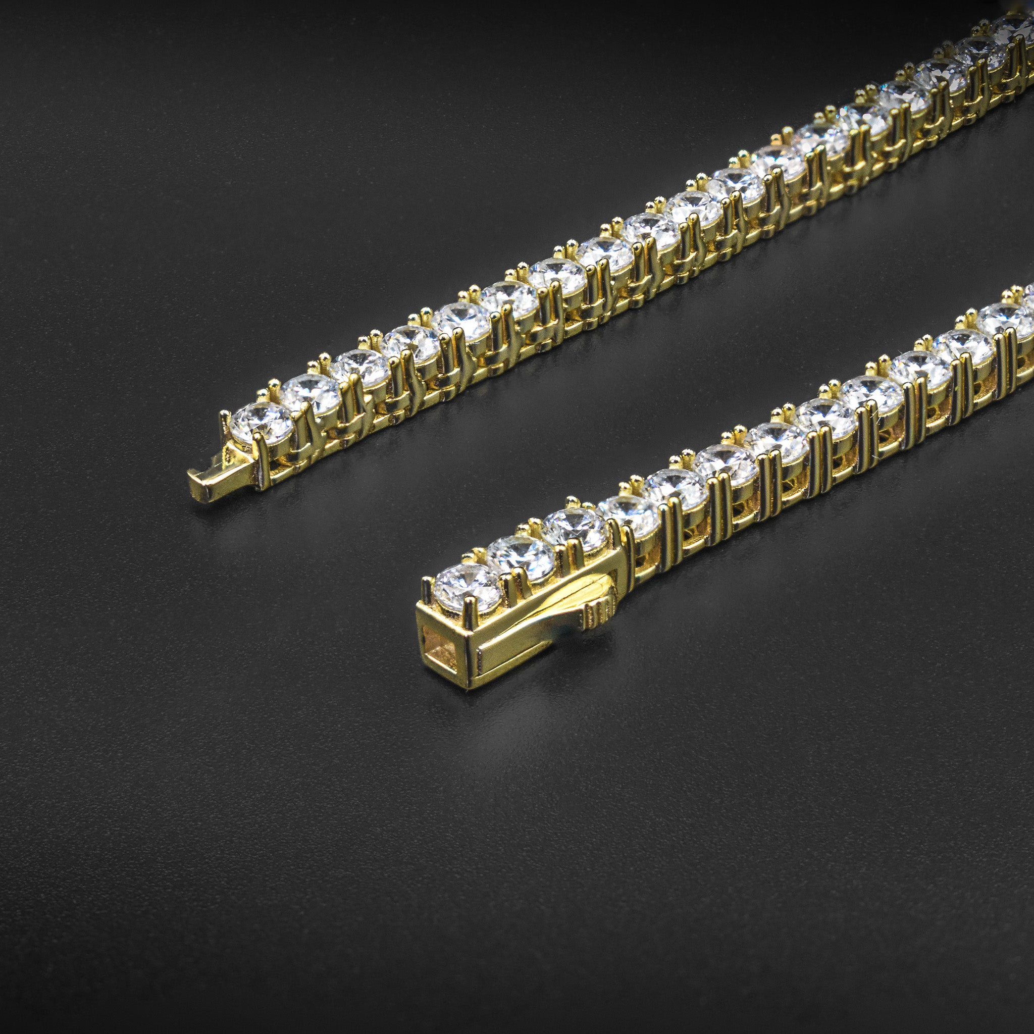 4mm Diamond Tennis Chain