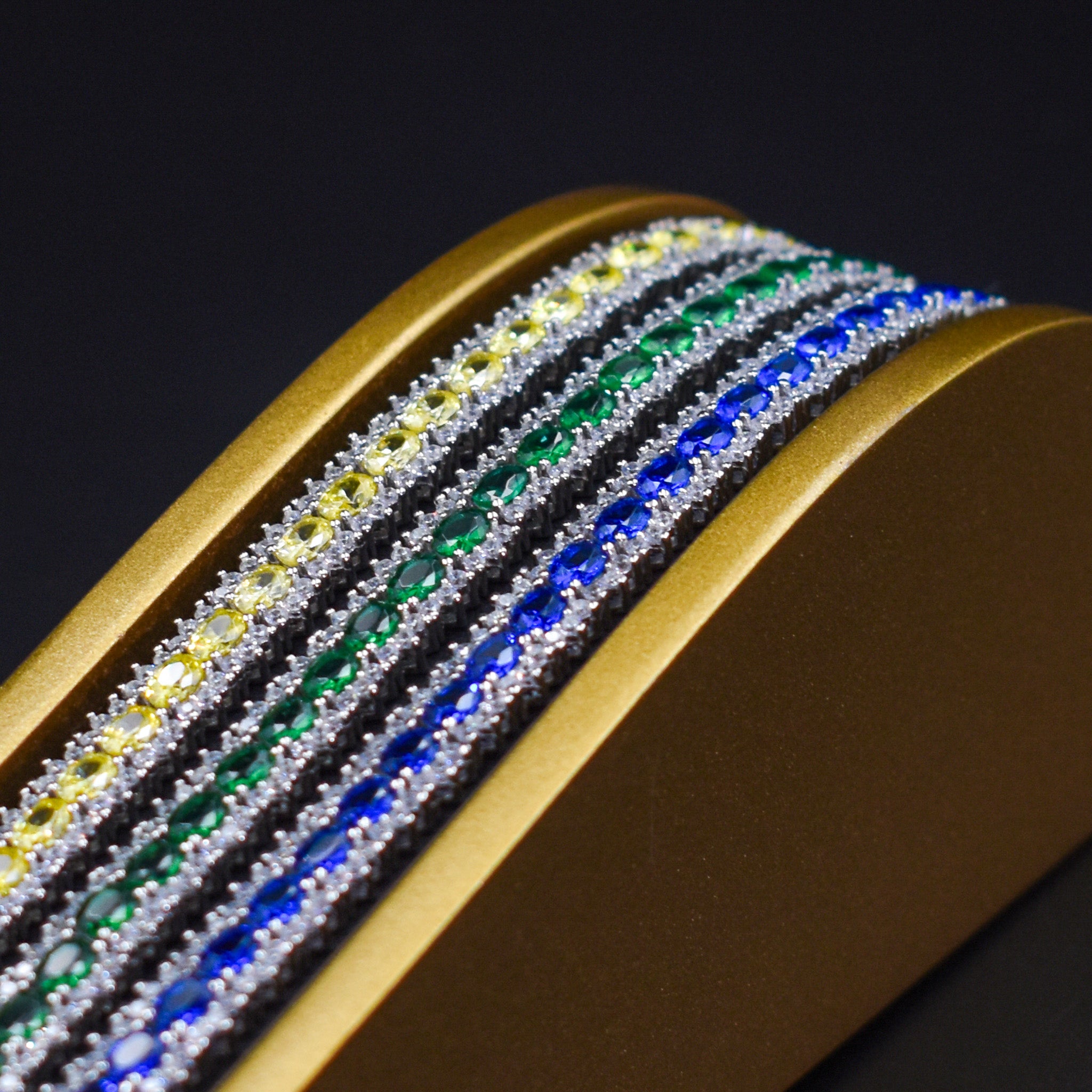Art Deco Tennis Bracelet