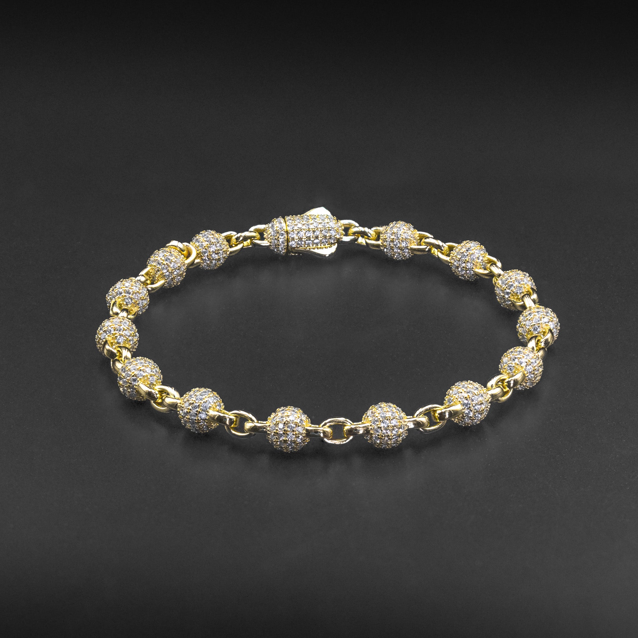 Mini Diamond Ball Bracelet