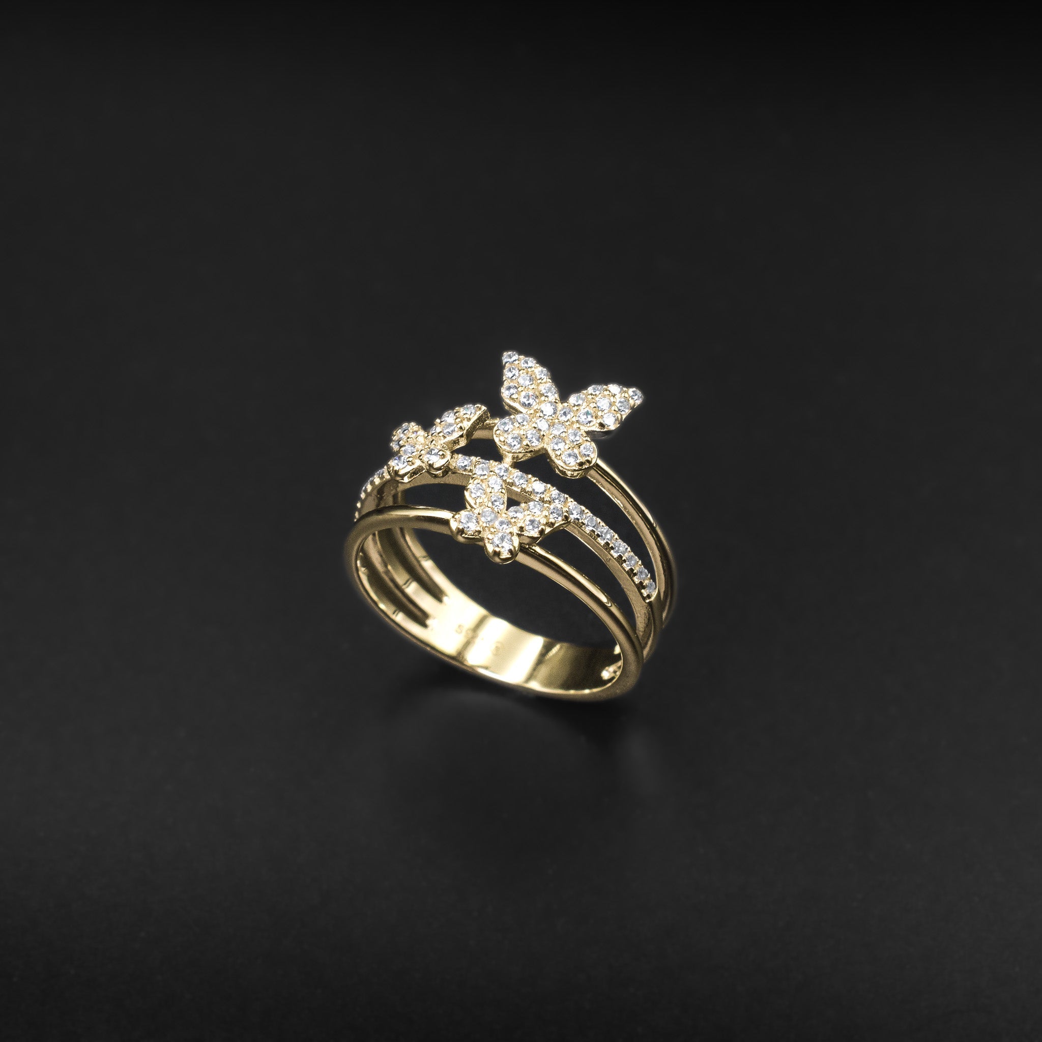 Butterfly Kaleidoscope Ring