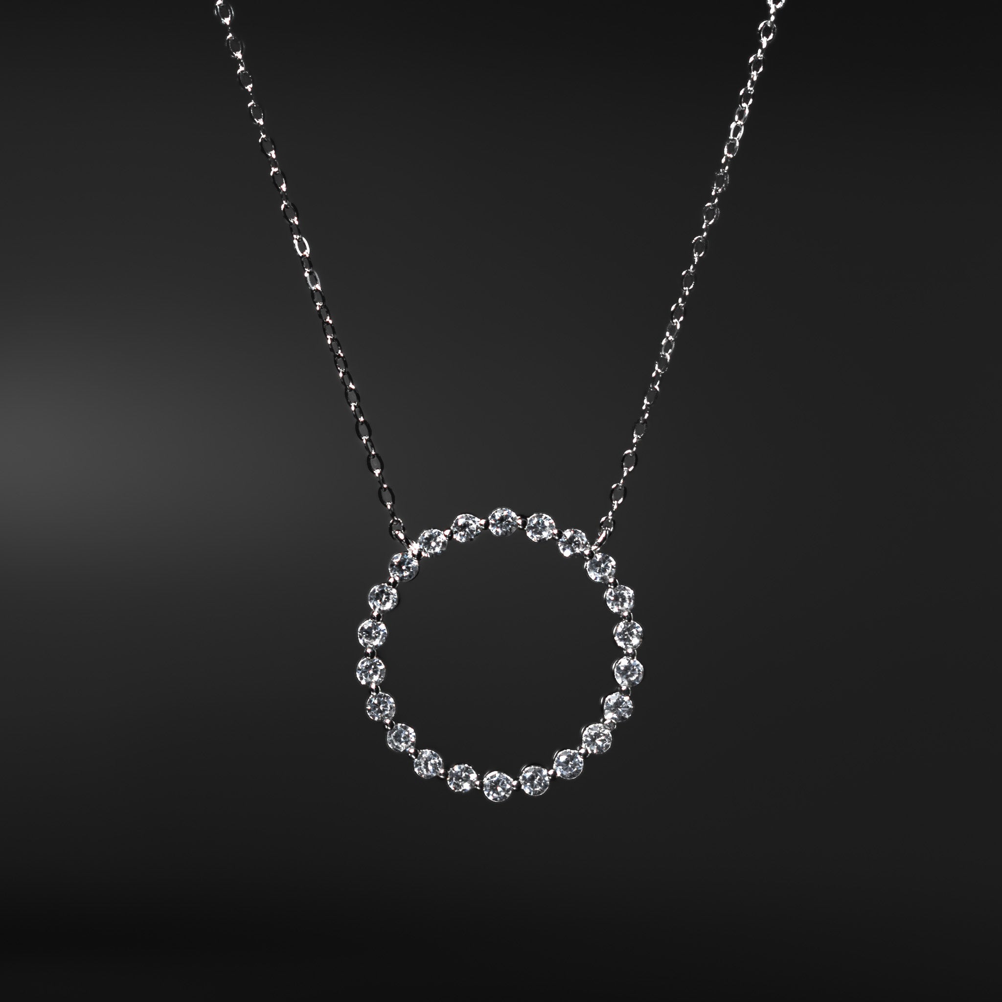 Eternity Ring Necklace