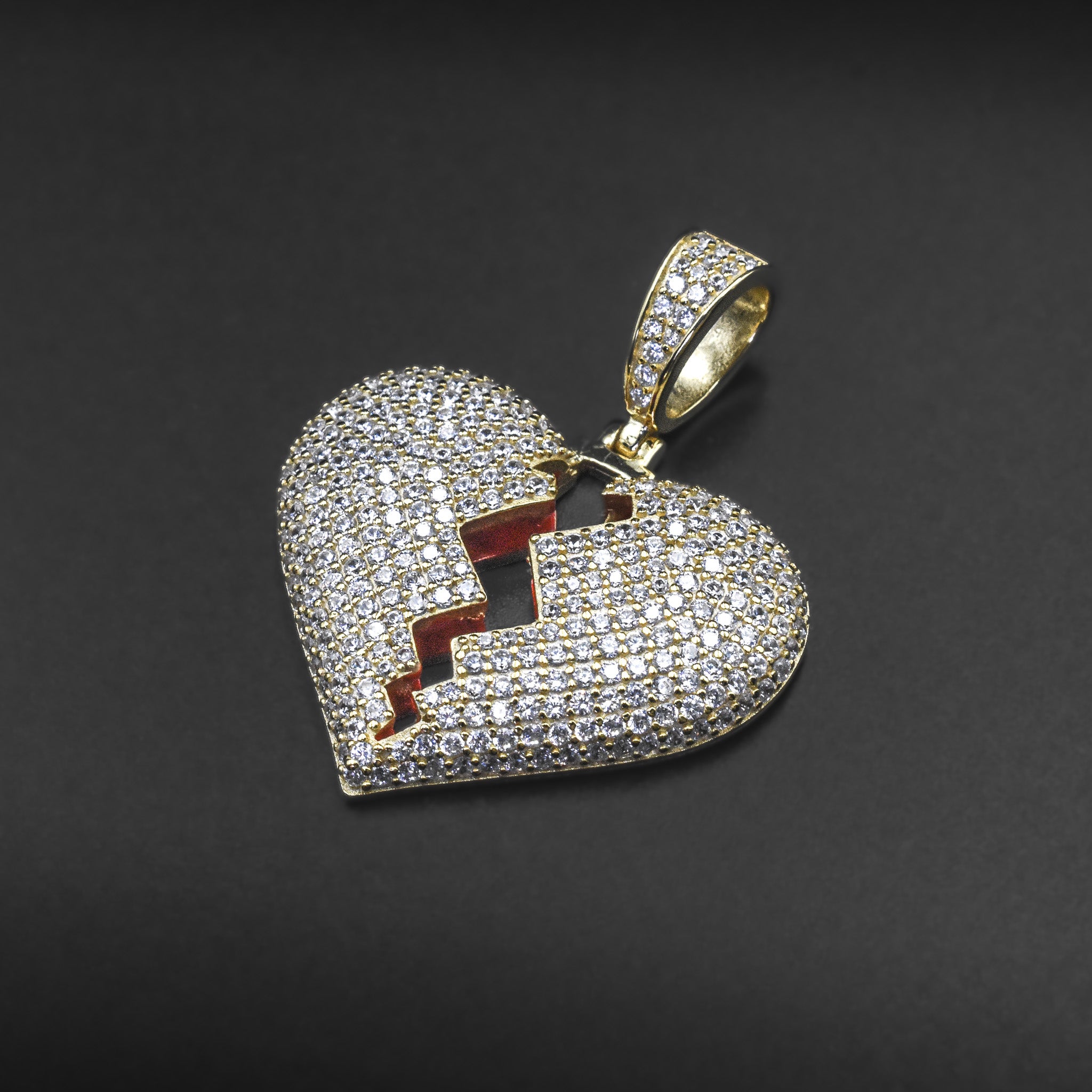 Broken Heart Pendant