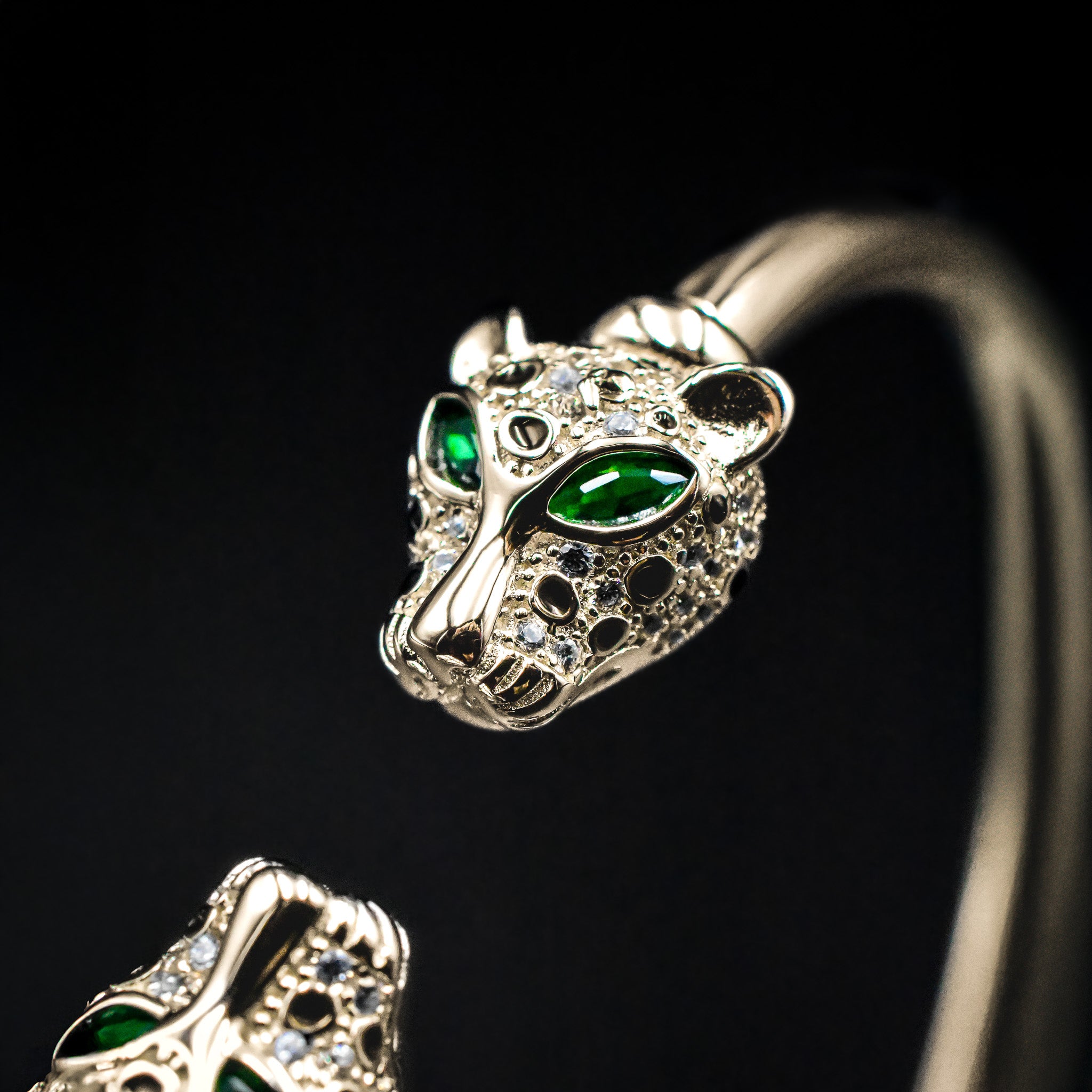 Panther Pavé Bangle