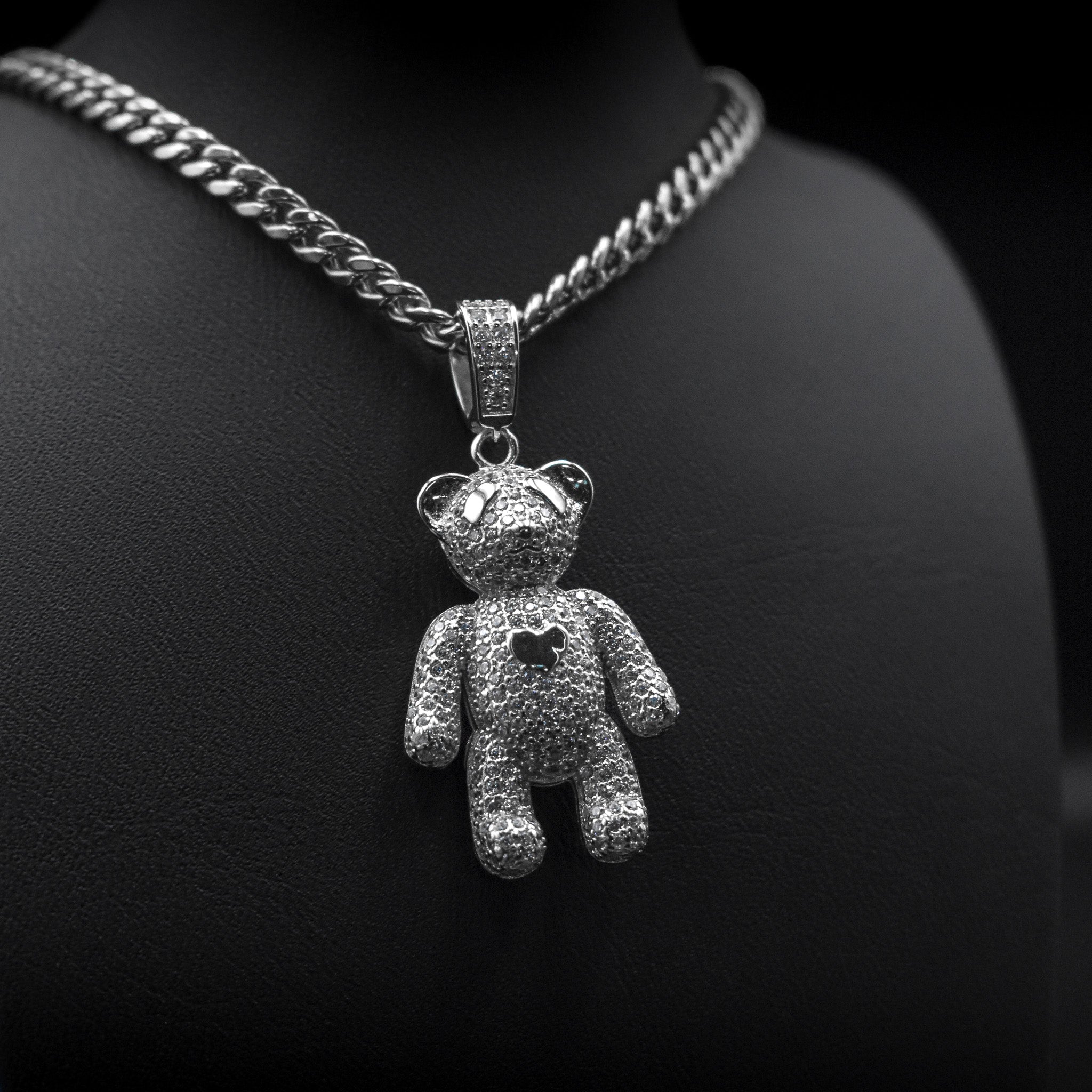 Gold Teddy Bear Charm Necklace - TGC Boutique