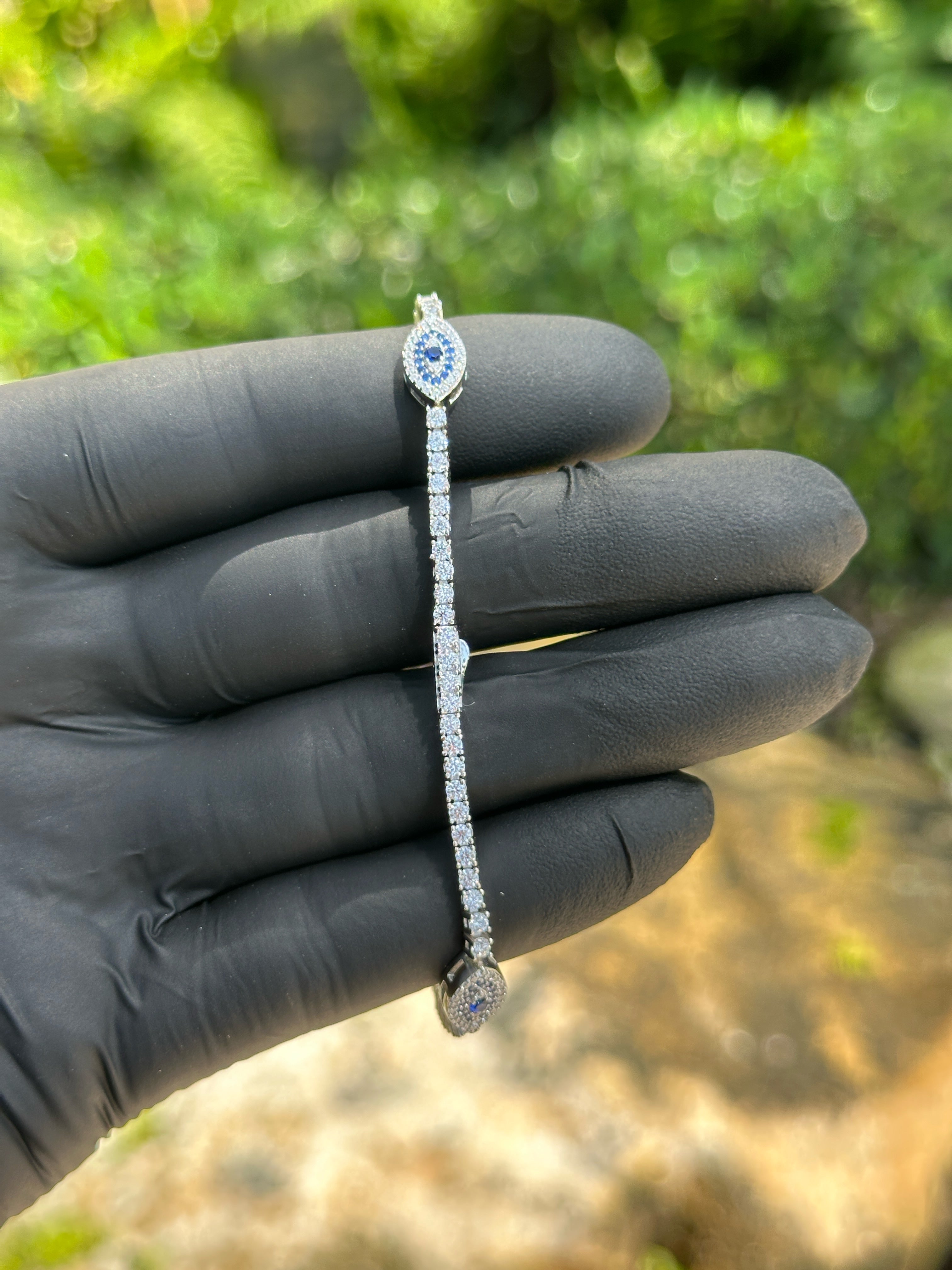 Evil Eye Tennis Bracelet