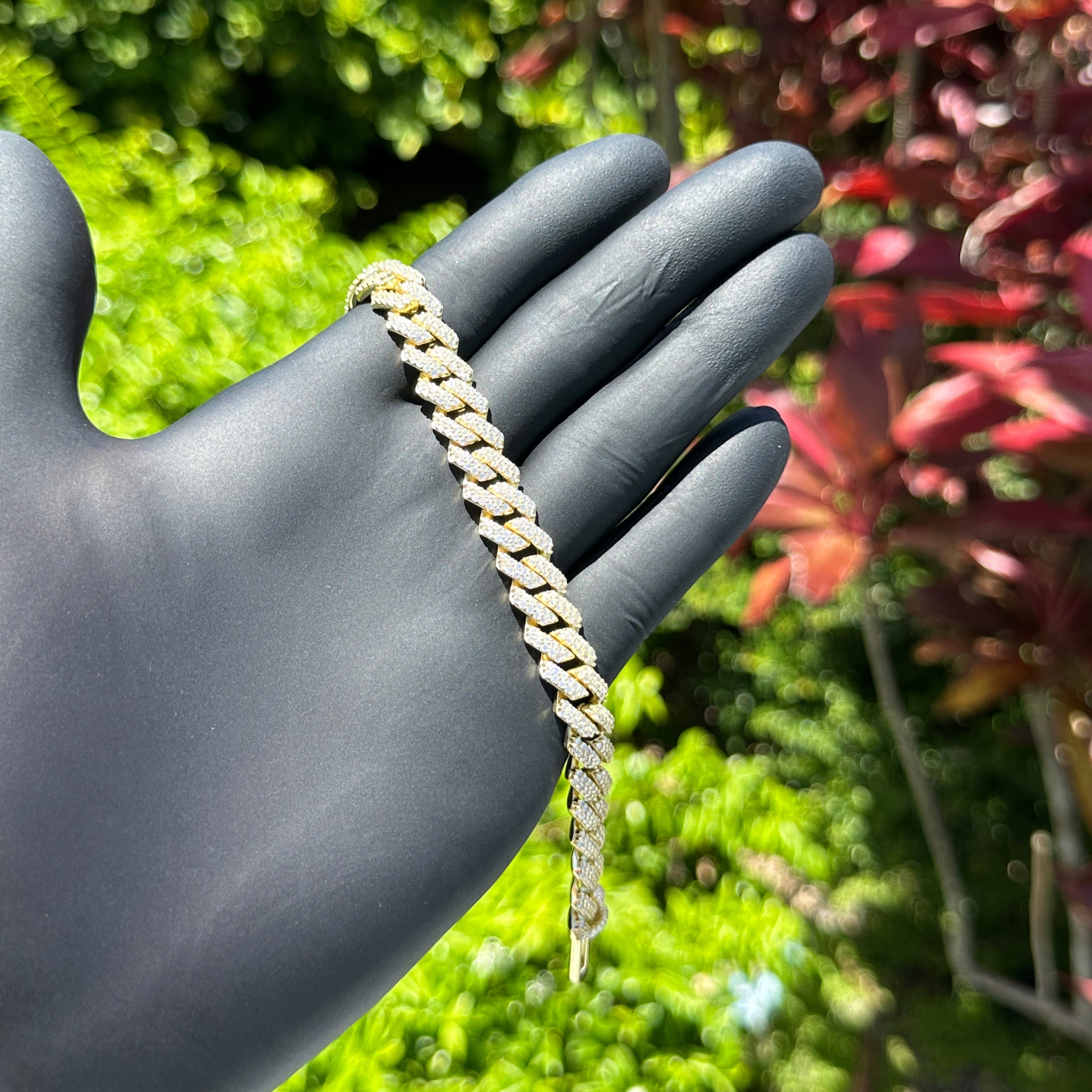 Iced Miami Cuban Link Bracelet