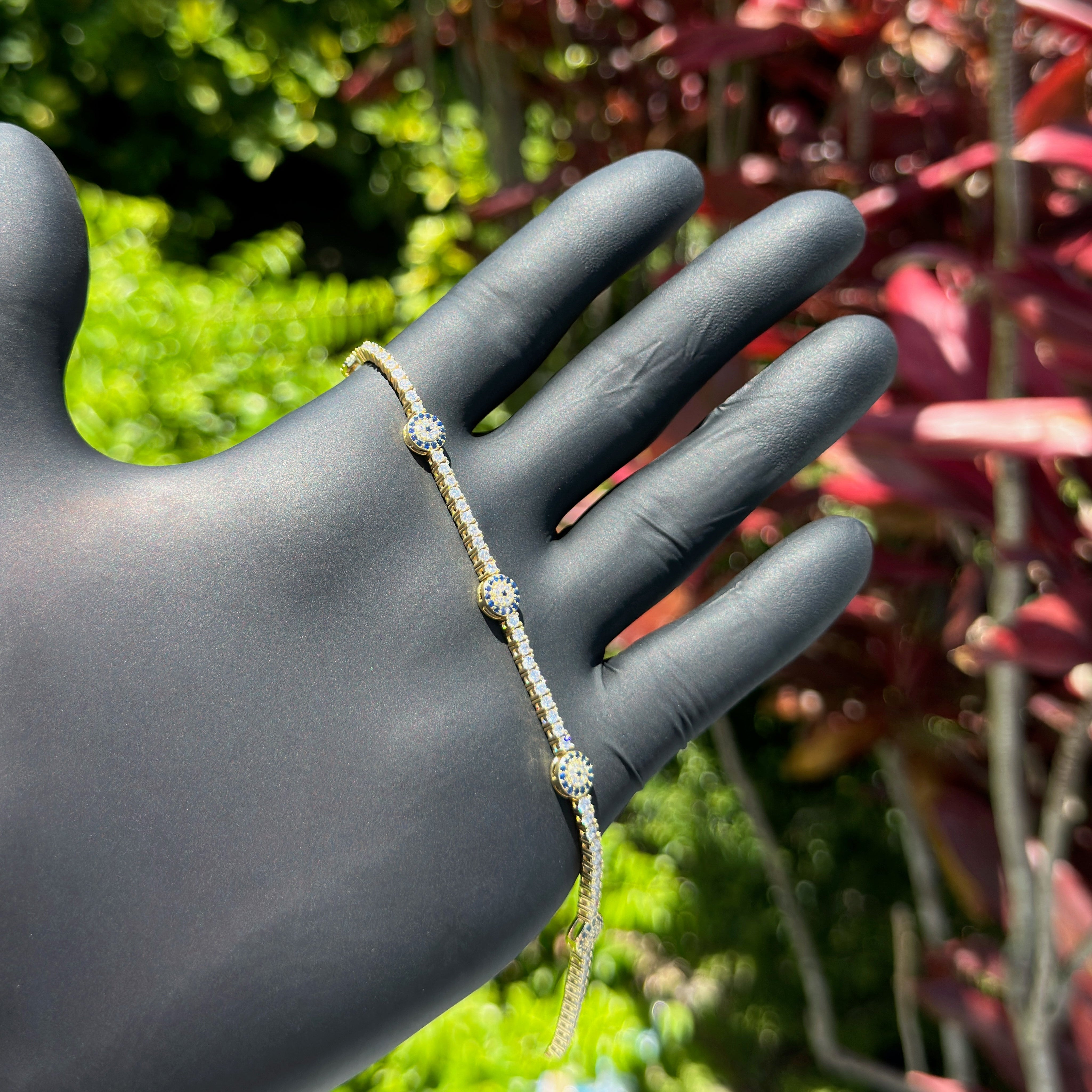 Evil Eye Tennis Bracelet