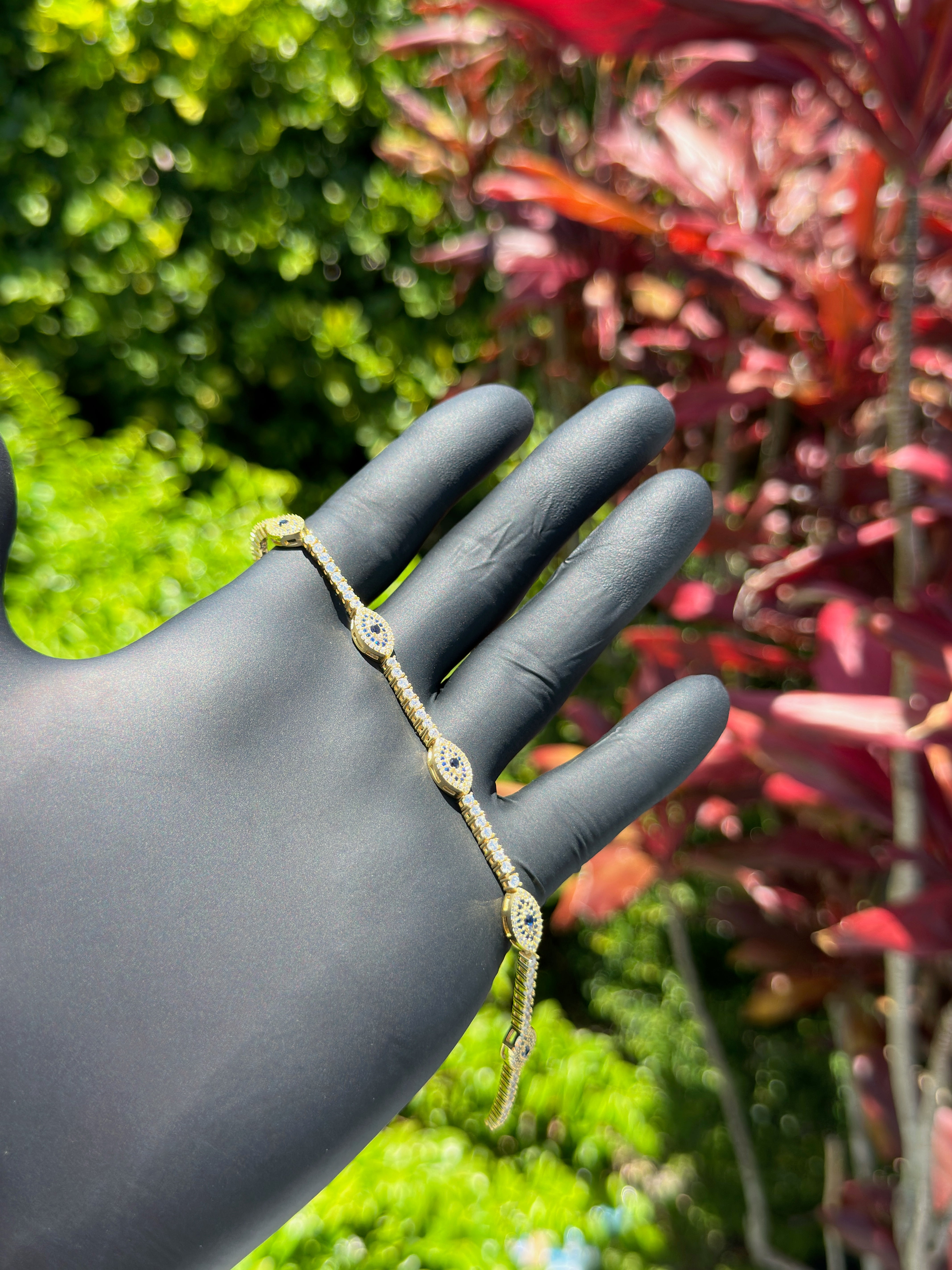 Evil Eye Tennis Bracelet