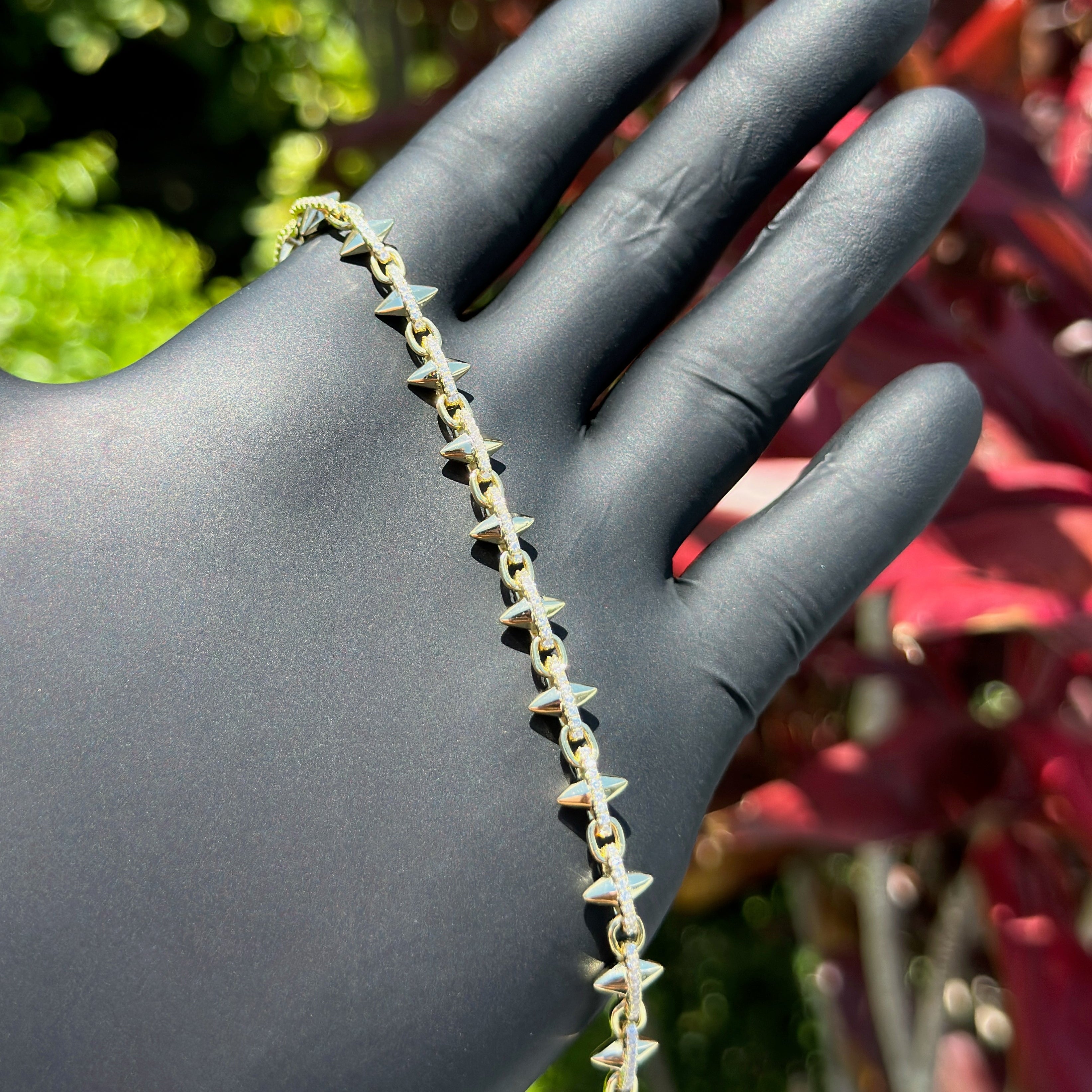 Spiked Diamond Bracelet