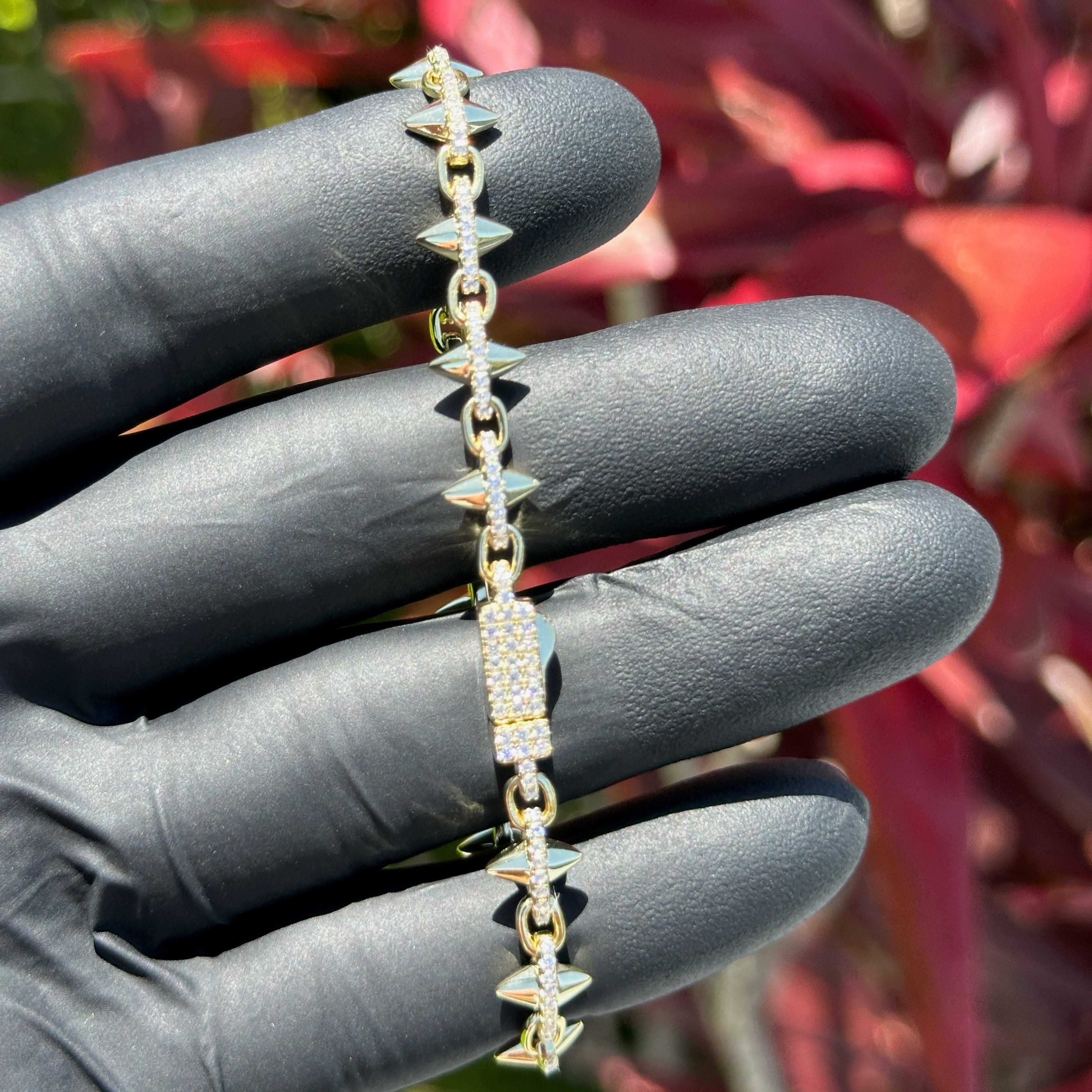 Spiked Diamond Bracelet