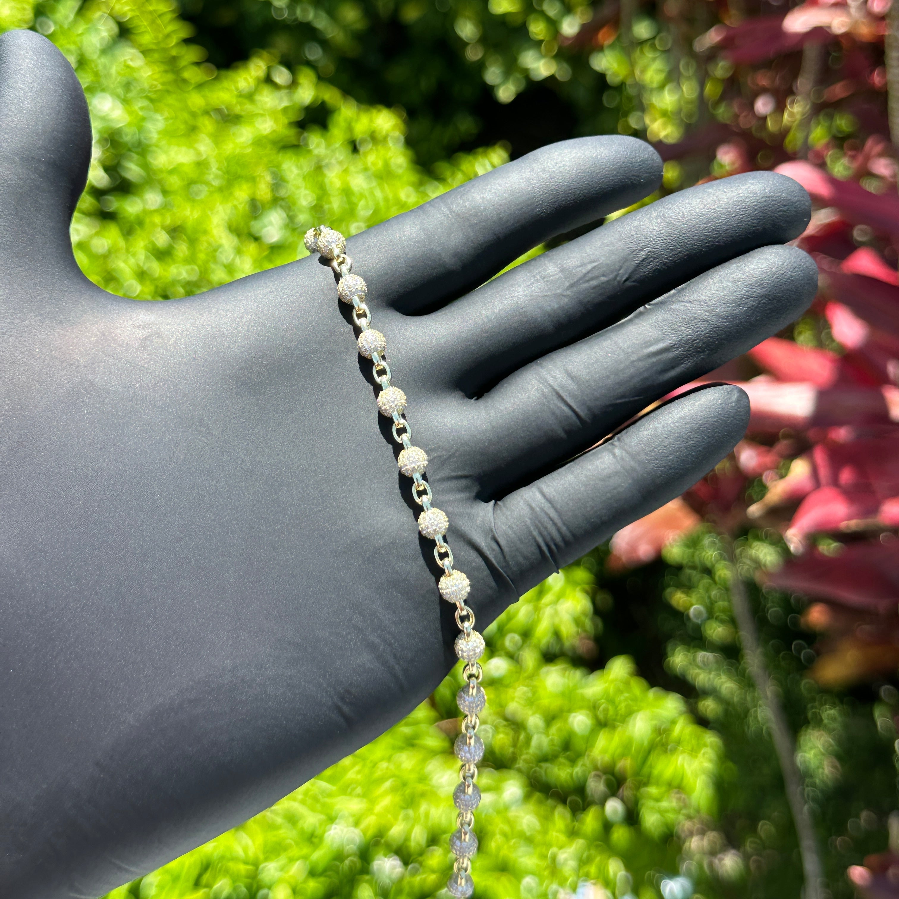Mini Dimond Ball Bracelet