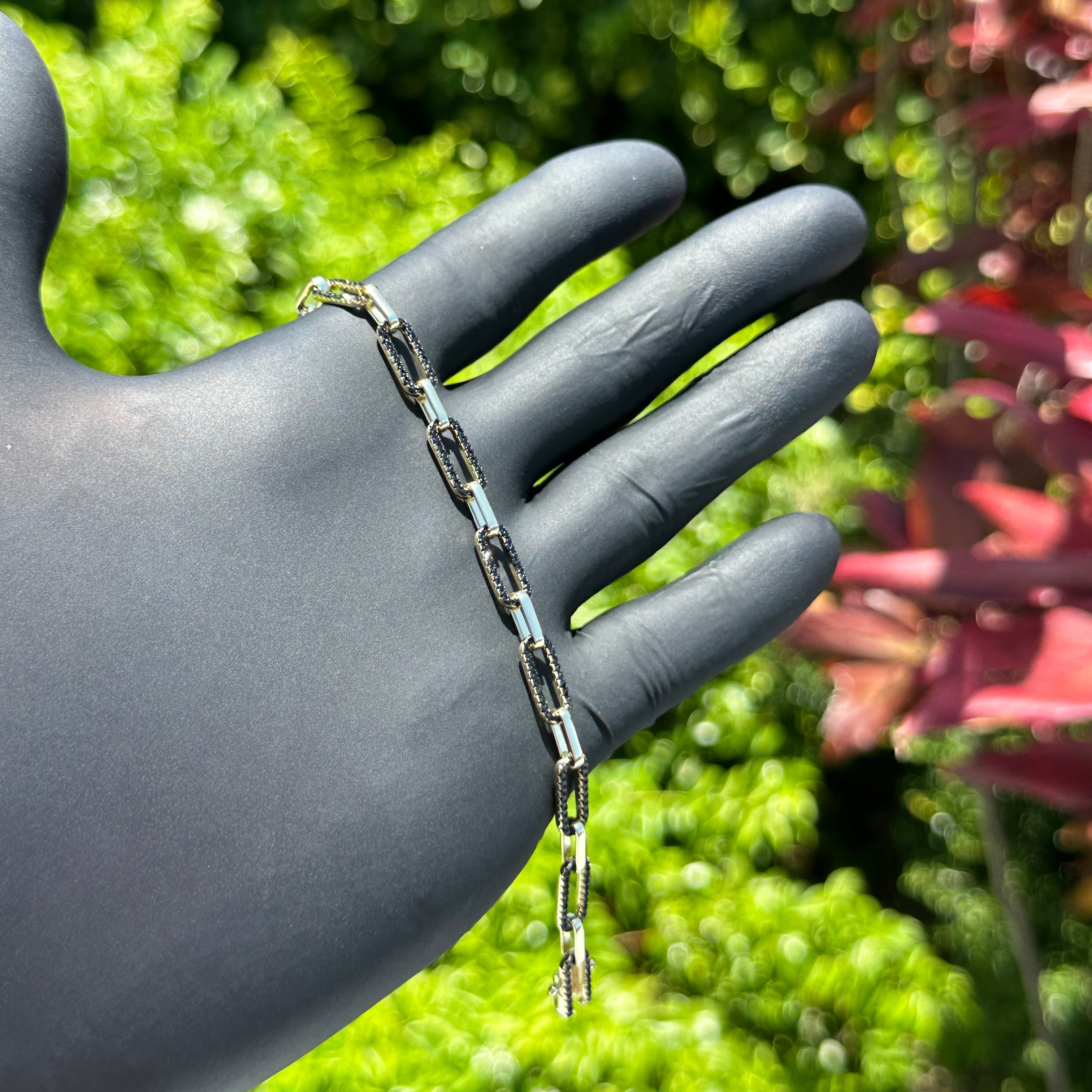 Gold Paperclip Bracelet
