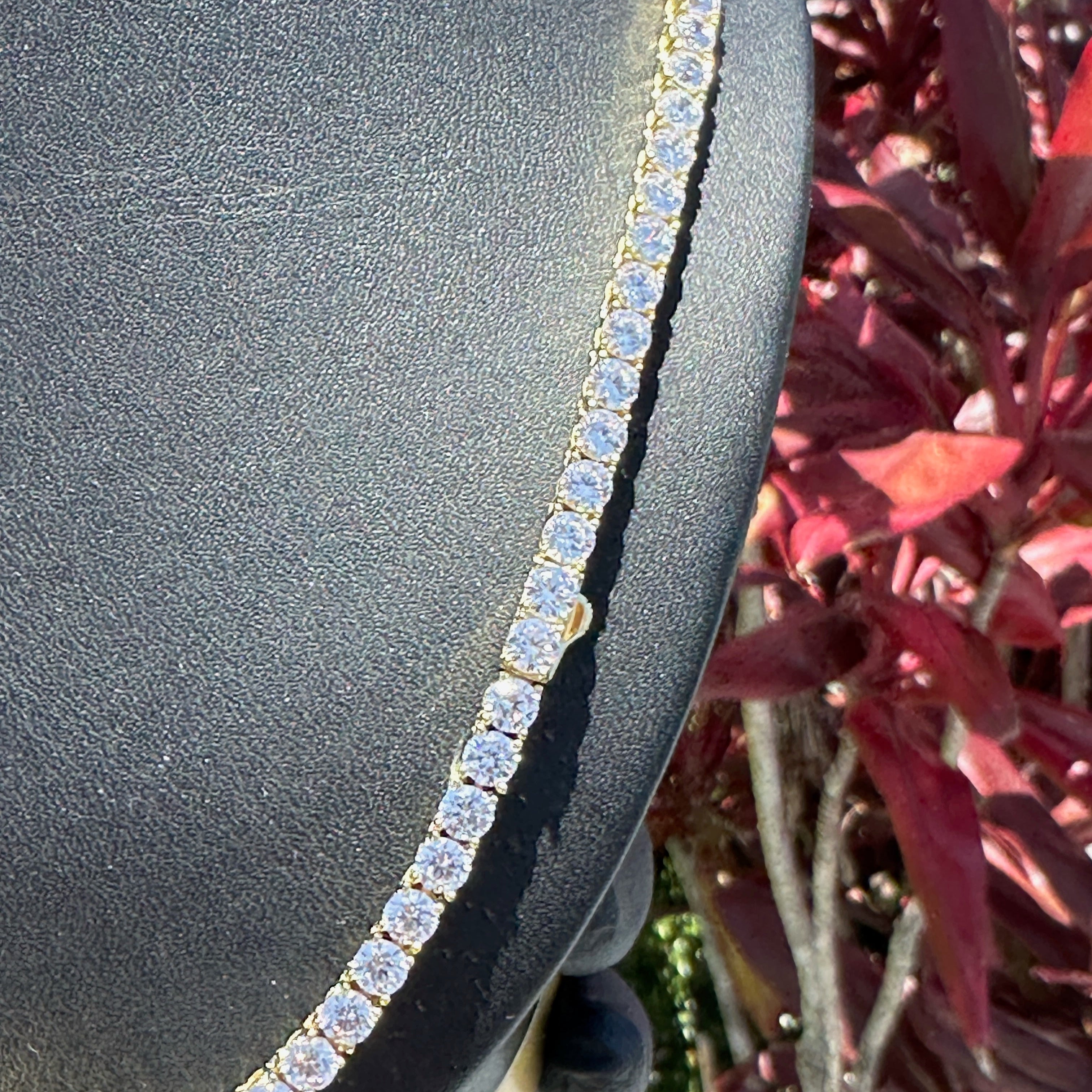 4mm Iced Out Tennis Necklace
