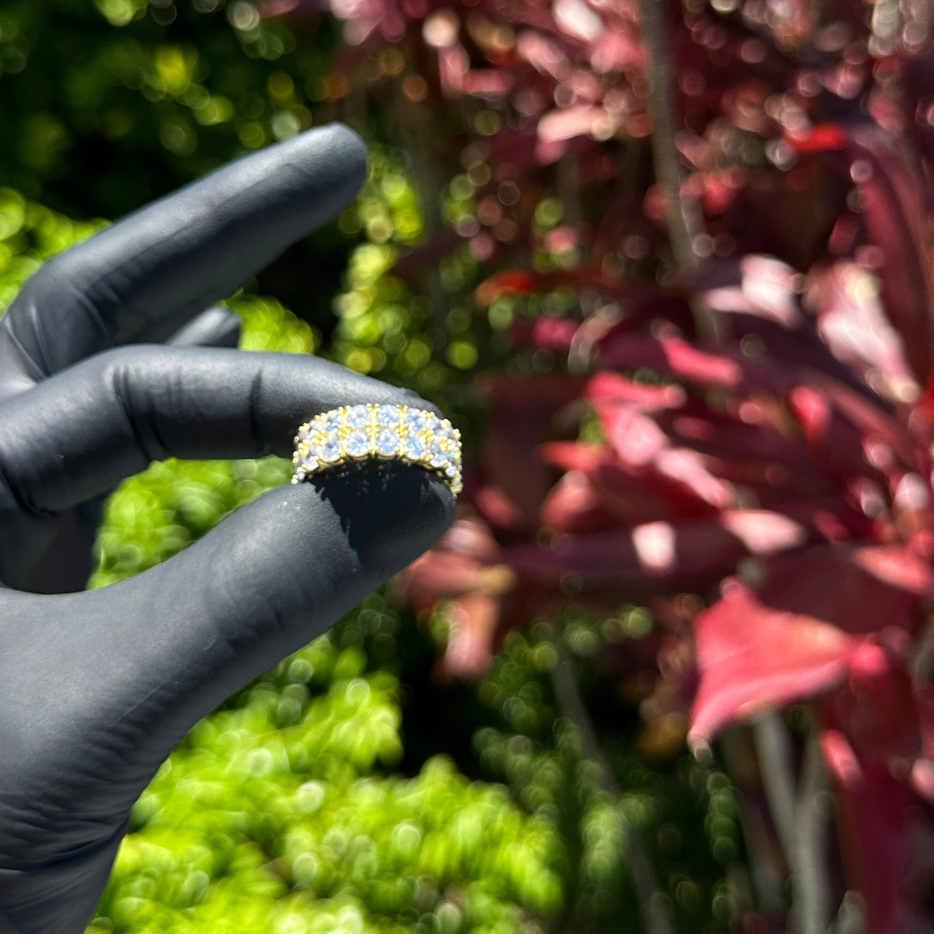Double Row Eternity Band Ring