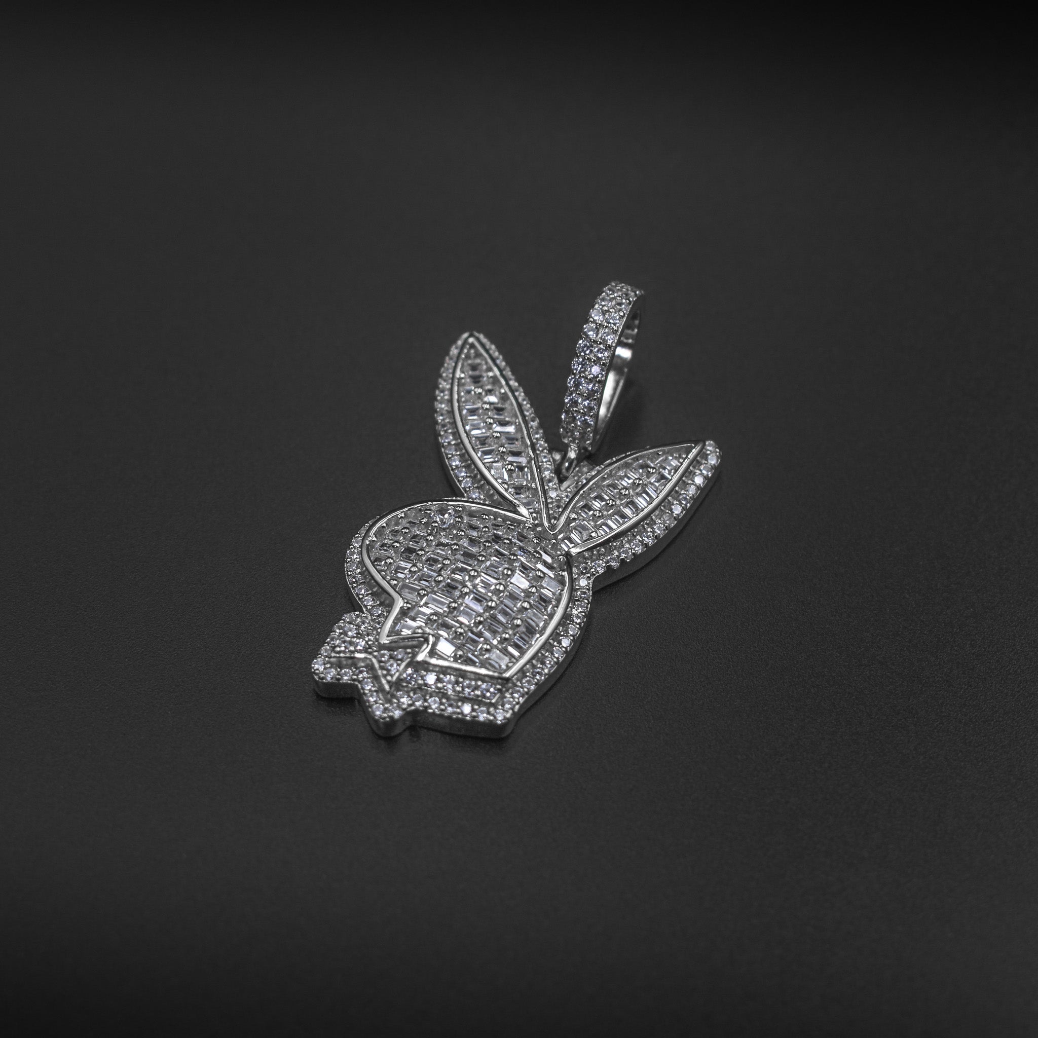 Diamond playboy bunny on sale necklace