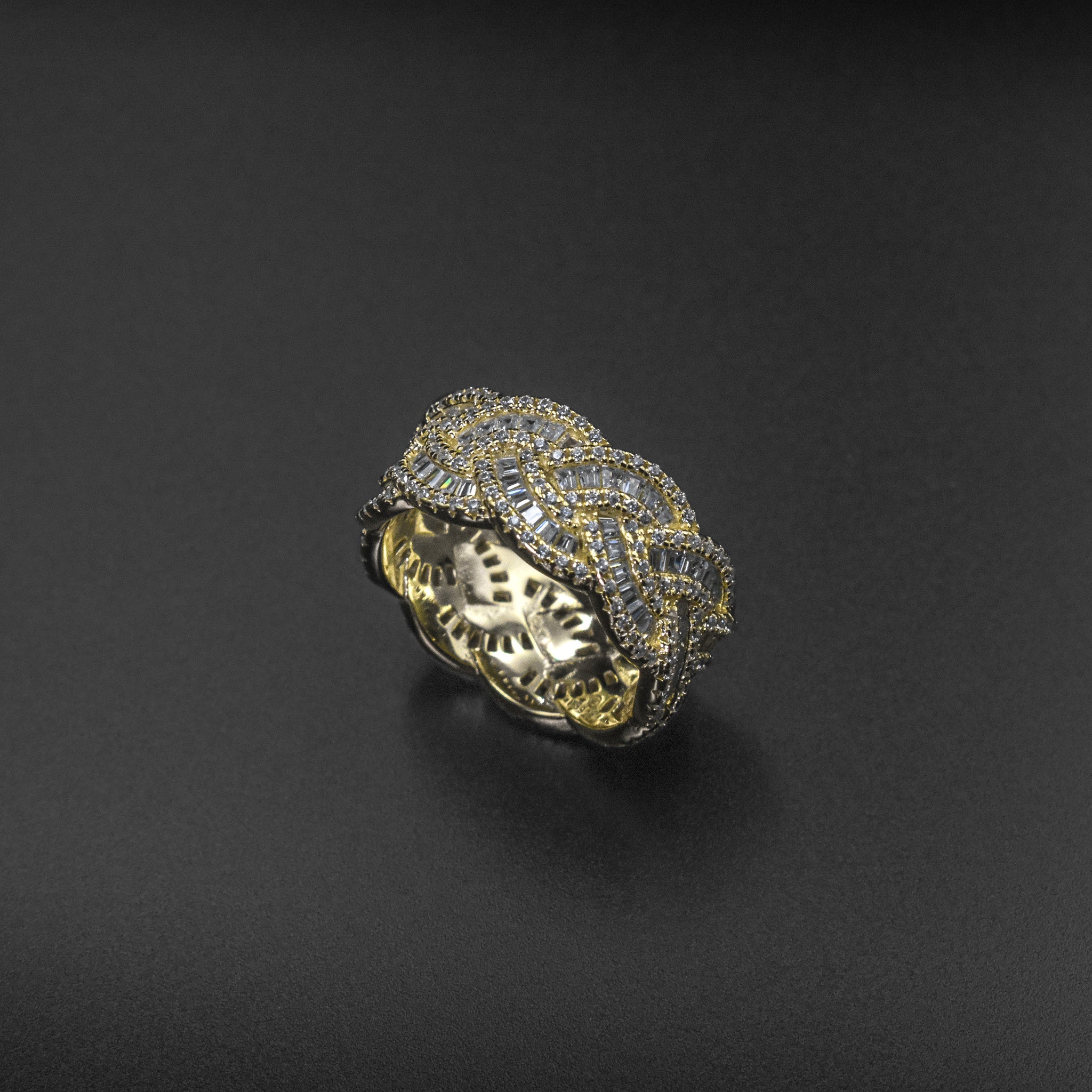 Full Weave Iced Out Ring